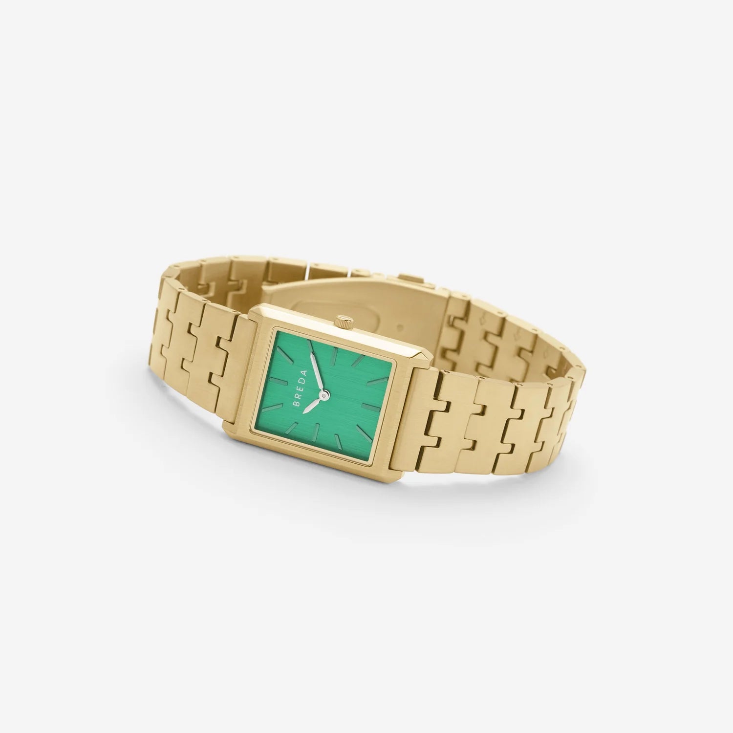 Breda Virgil Bracelet Watch for Women - Minimalist Gold-Tone Stainless Steel Watch with Leather Strap - Perfect for Everyday Wear, Office & Casual Outfits