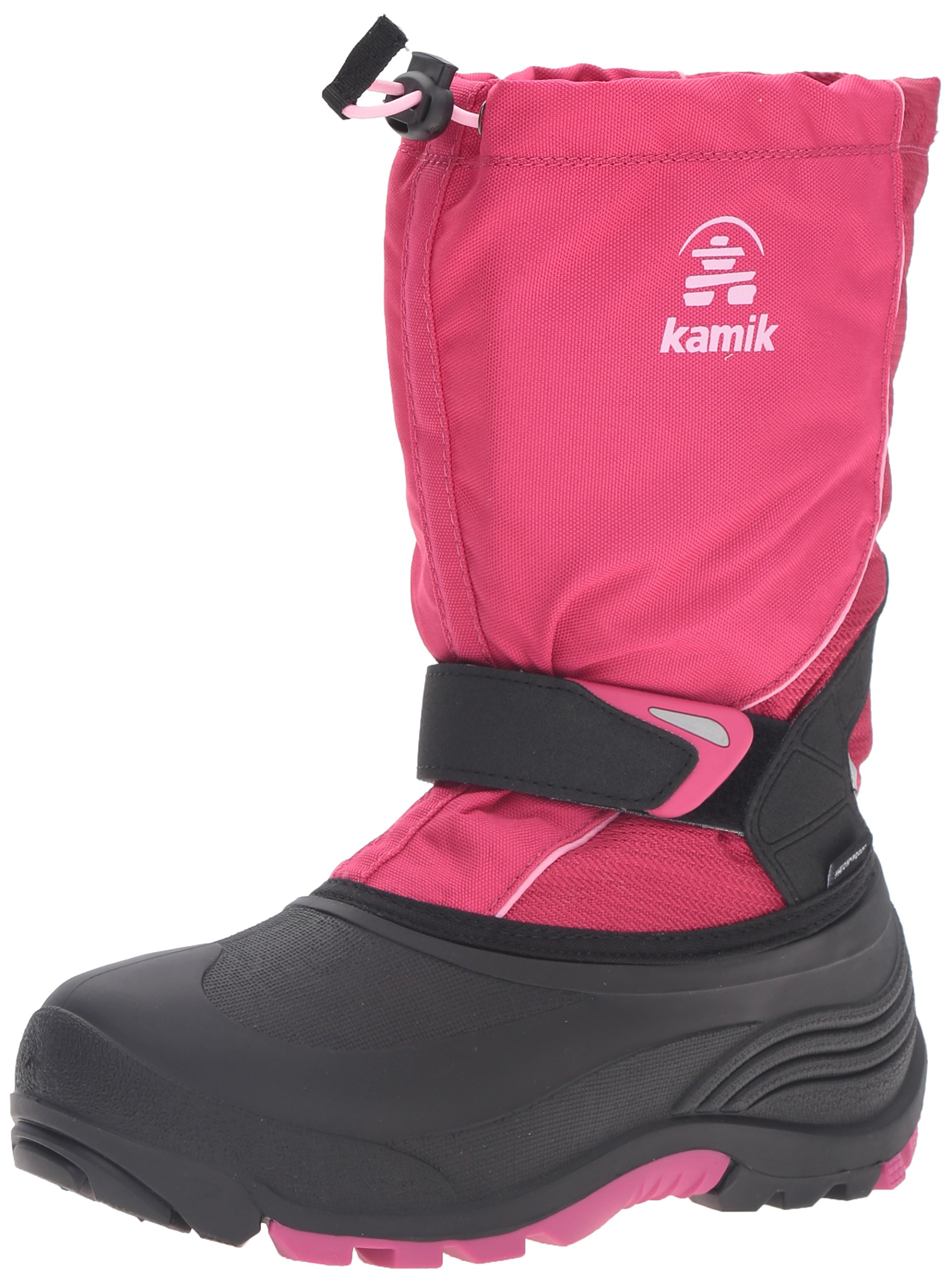 Kamik Sleet Snow Boots for Kids - Waterproof Winter Boots for Toddler, Little Kid & Big Kid - Warm Snow Shoes for Boys & Girls - Perfect for Snow Play, Sledding & Cold Weather Activities