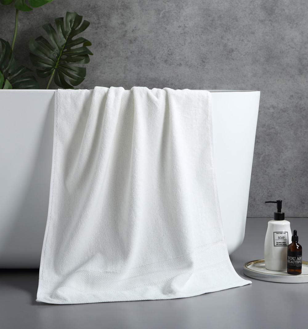Premium MUMUWUSG Bath Towel Set - Ultra Soft & Absorbent Large Bath Towels & Handkerchief Towels, White - Perfect for Spa, Bathroom & Beach Use