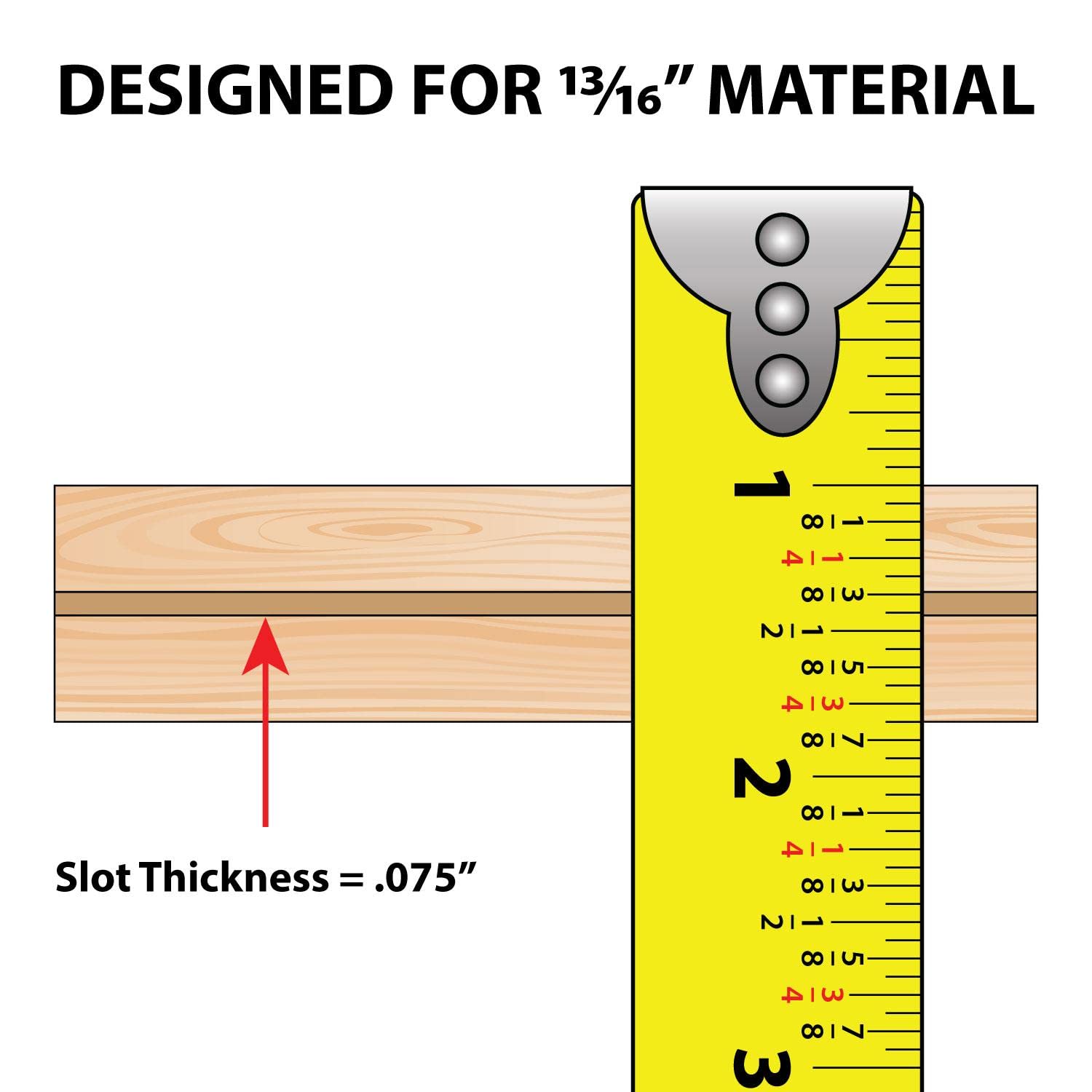 Outwater 13/16 Inch Wide Opti Gray Flexible Polyethylene T-Molding - Center Barb Tee Moulding for Flooring Transitions - 250 Foot Coil Commercial Pack - Perfect for Home Renovation, Commercial Floors & DIY Projects