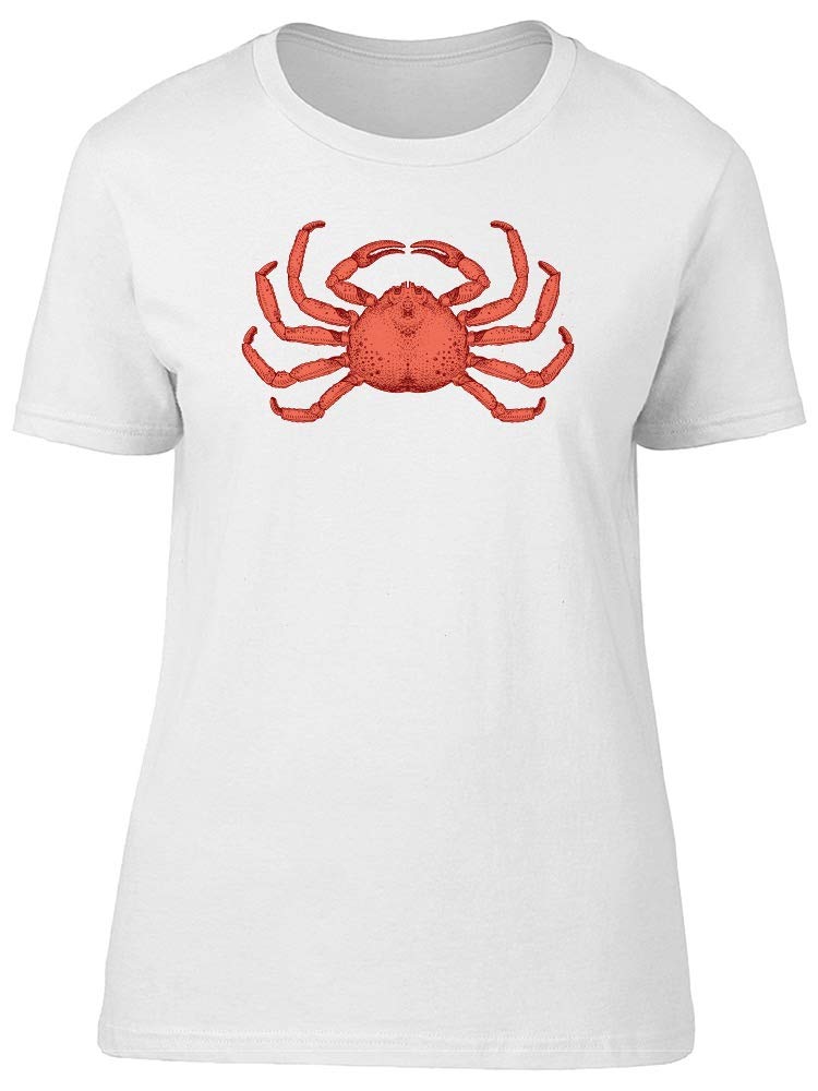 Stylish Red Crab Graphic T-Shirt for Men - Trendy Casual Tee for Summer Outfits & Beach Vacations
