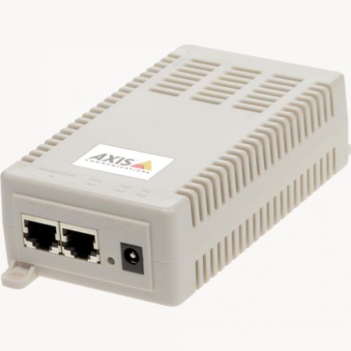 Axis Communications T8127 60W PoE Splitter - Power over Ethernet Adapter for IP Cameras, VoIP Phones, Wireless Access Points | Ideal for Security Systems & Network Installations