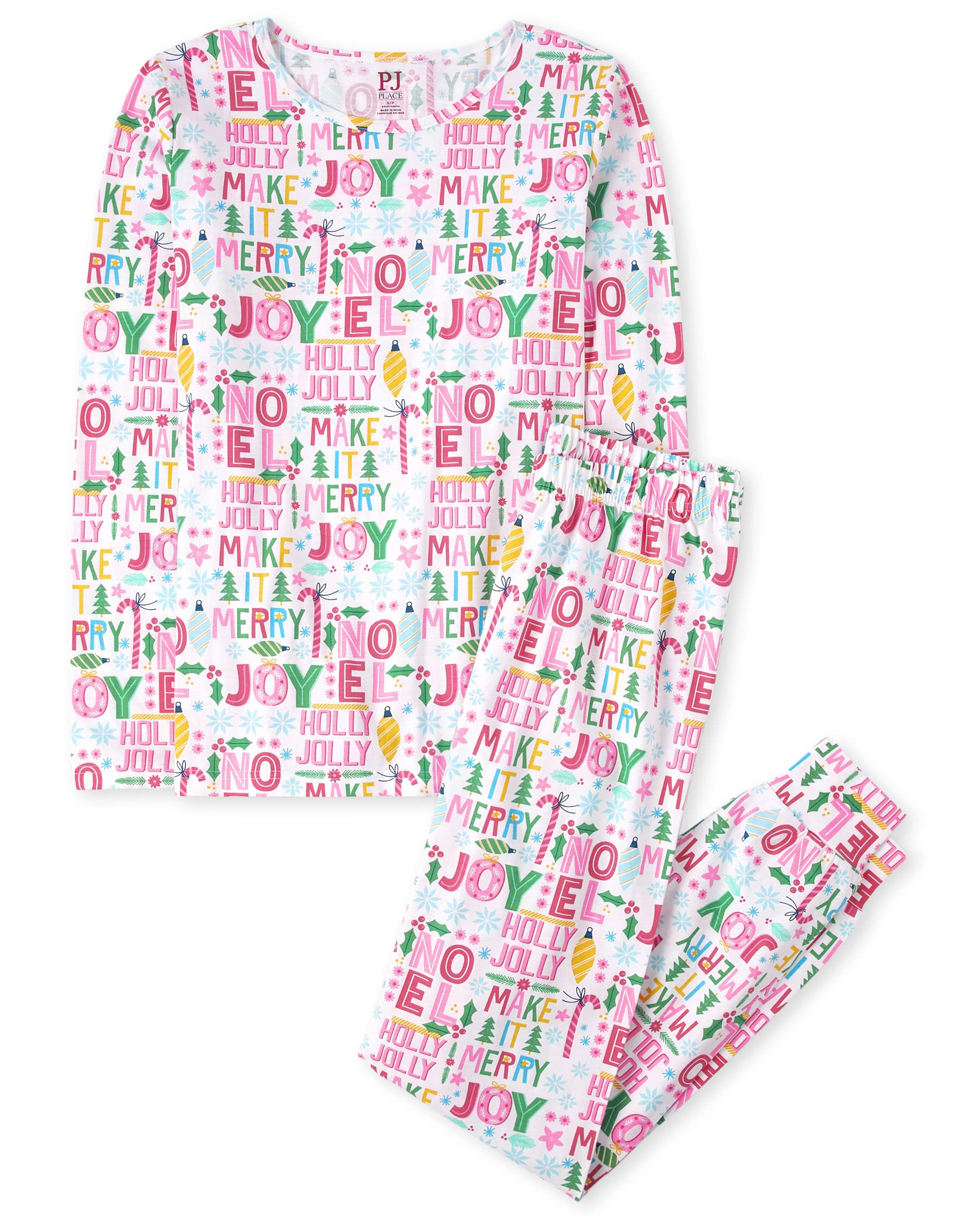 Festive Kids Christmas Pajama Sets - Family Matching Cotton PJs for Holiday Photos