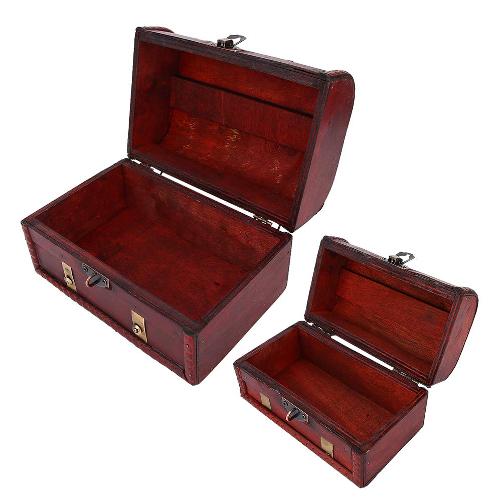 2-Pack Multifunctional Jewelry Storage Boxes for Women - Organize Rings, Earrings, Necklaces - Perfect for Home, Office & Travel Use