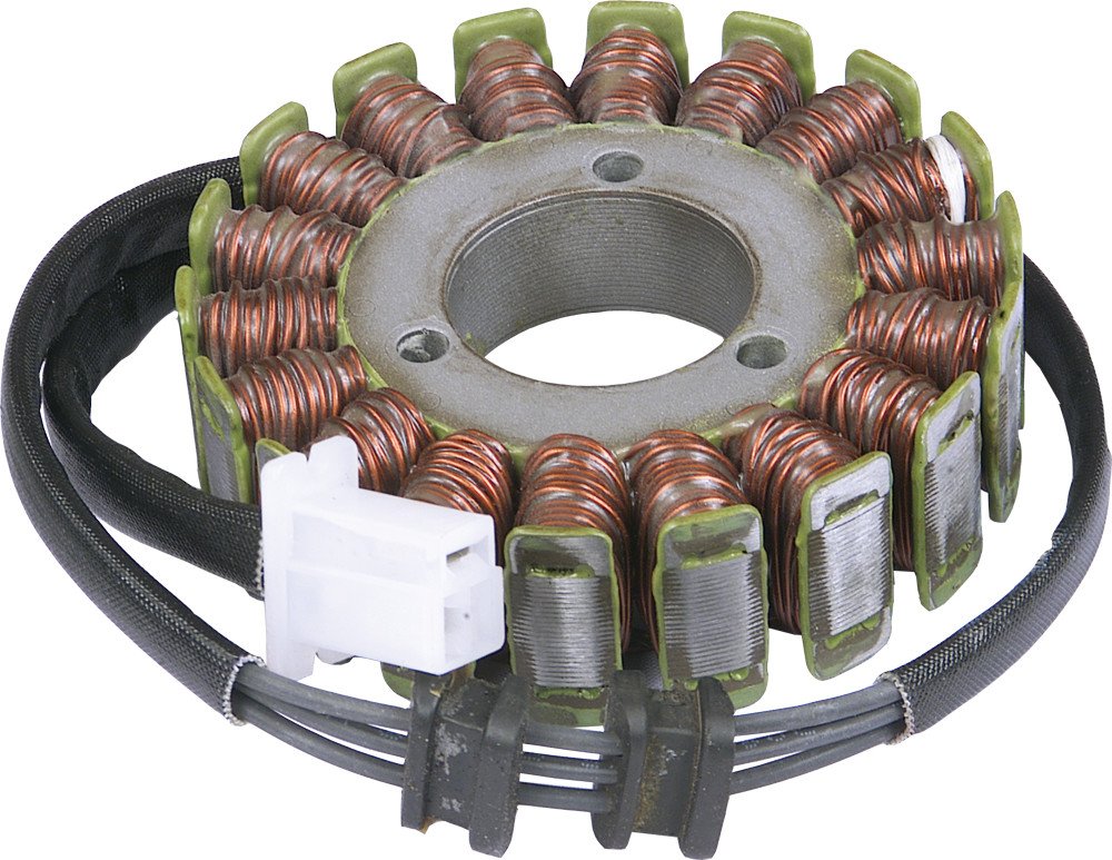 Ricks Motorsport Electric Stator 21-146 - High Performance Motorcycle Stator Replacement Part for Harley, Honda, Yamaha - Perfect for Off-Road, Racing & Custom Bike Builds