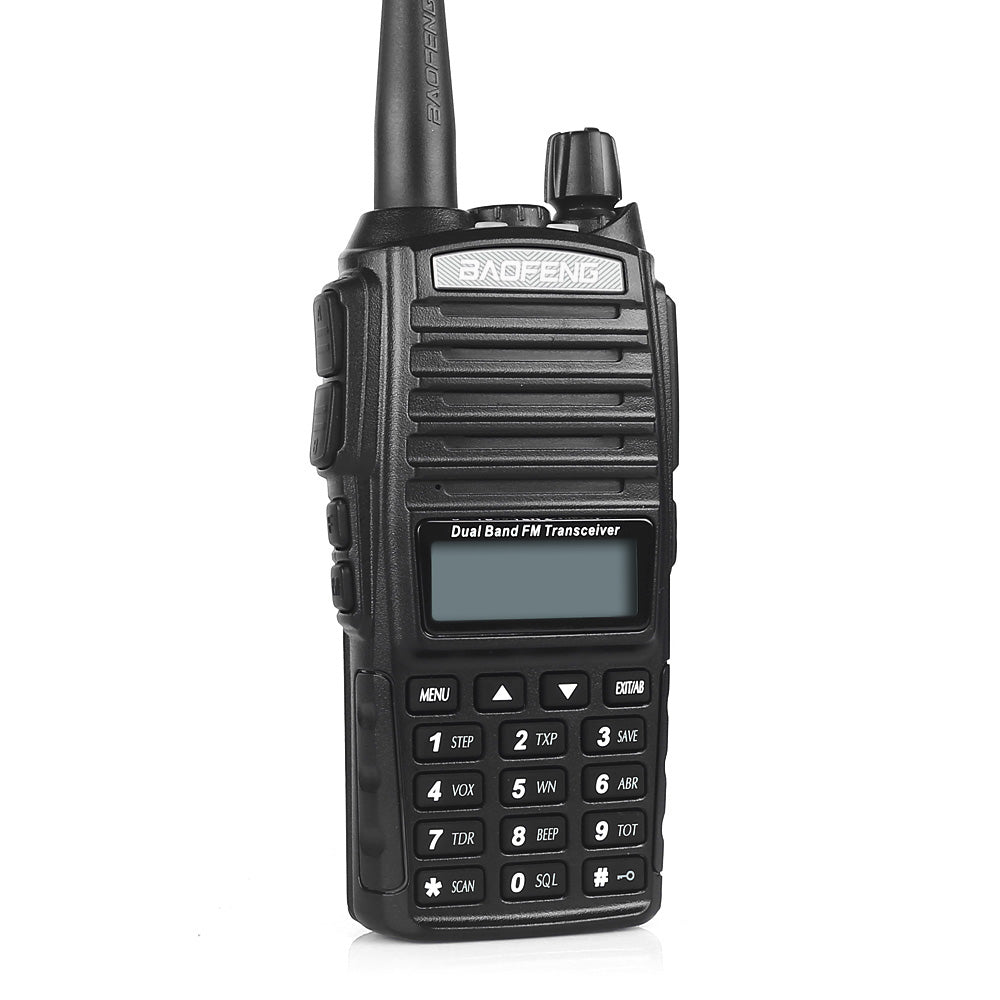 Baofeng UV-82L Two-Way Radio Walkie Talkie - Long Range Communication for Outdoor, Camping, Hiking & Emergency Use (Open Box)