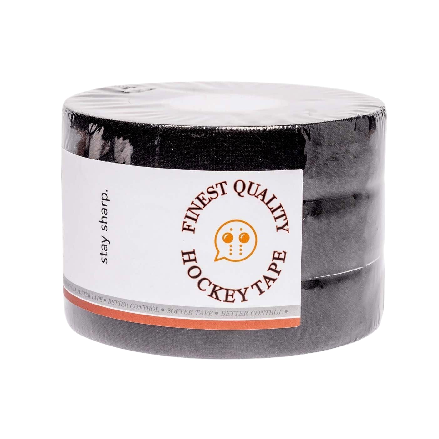 Premium Cloth Hockey Tape - 3 Roll Pack for Stick, Blade & Handle Protection | Multipurpose Sports Tape for Street Hockey, Equipment & Accessories | Ideal for Players, Coaches & Gifts