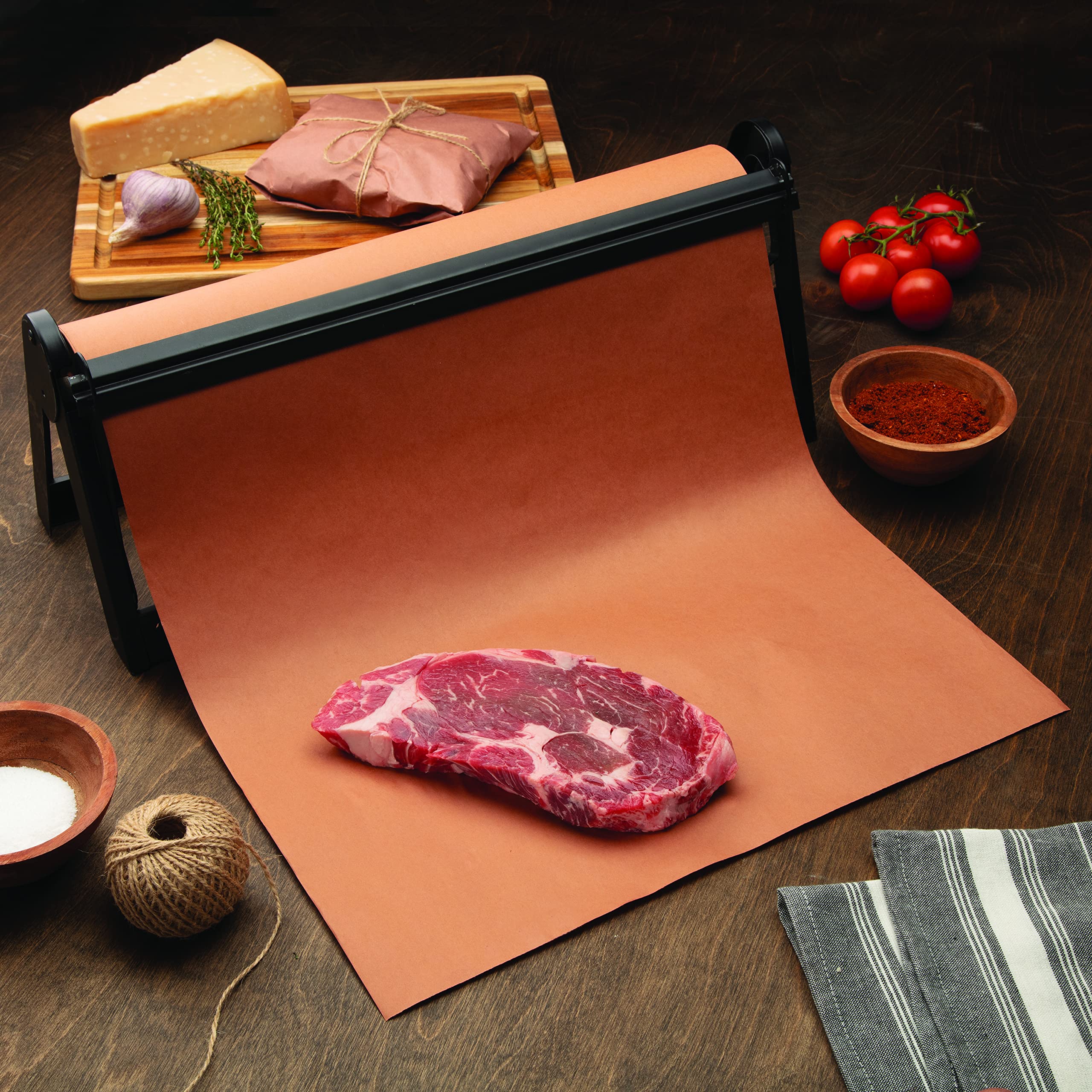 Cuisinart CBP-518 Non-Slip Base Butcher Paper Roll Holder & Cutter Dispenser - 18