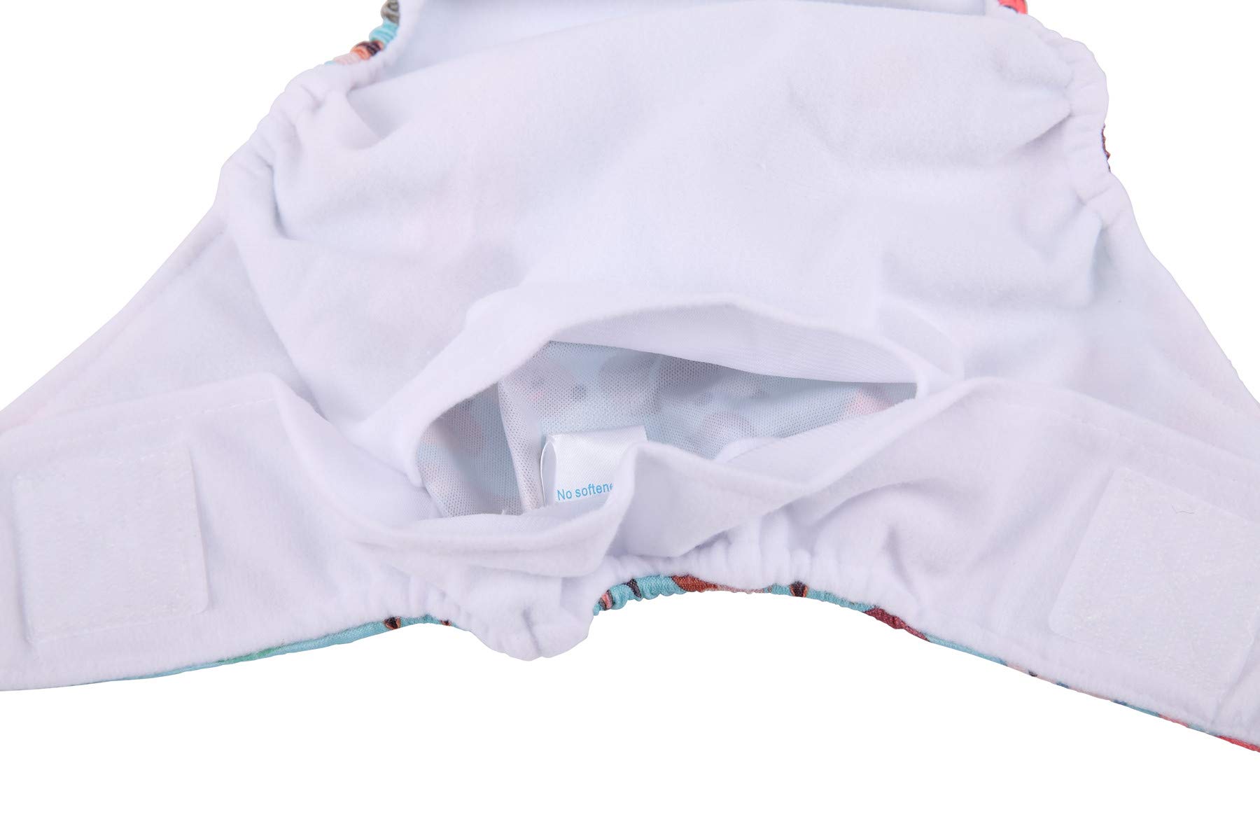 Organic Baby Pocket Cloth Diaper - Adjustable Hook & Loop Fasteners - Cute Squirrel & Hedgehog Print - Eco-Friendly Reusable Nappy for Newborns & Toddlers - Perfect for Daycare, Travel & Eco-Conscious Parenting