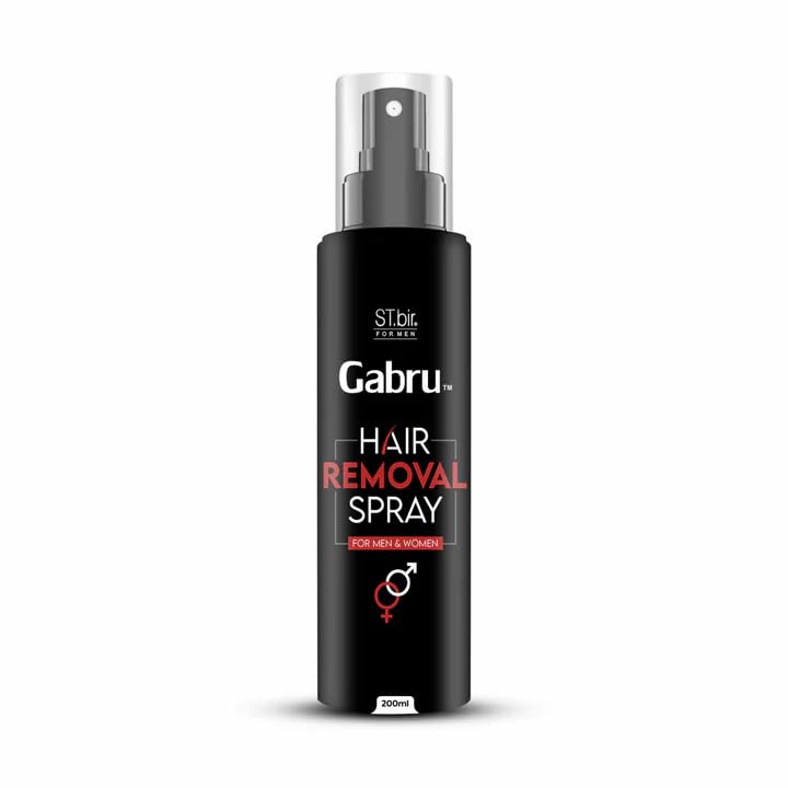 ST Bir Gaburu Hair Removal Spray for Men & Women - 200ml (7oz) - Fast & Painless Hair Removal for Smooth Skin - Perfect for Legs, Arms, Underarms & Bikini Line