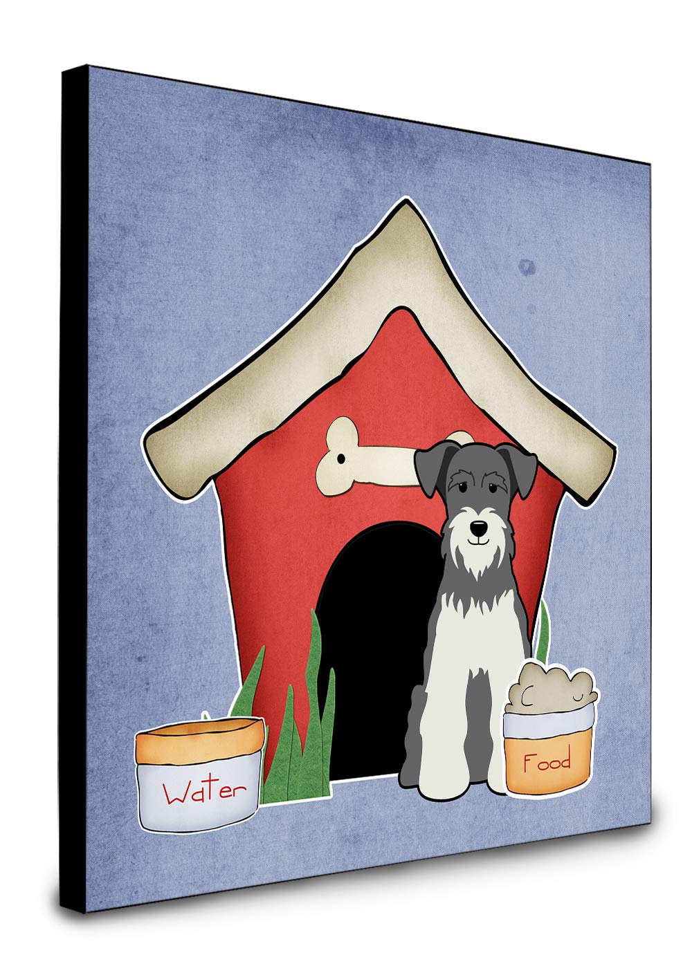 Miniature Schnauzer Salt and Pepper Shaker Wall Art - Colorful Dog-Themed Home Decor for Kitchen, Dining Room, or Gift | Caroline's Treasures Dog House Collection