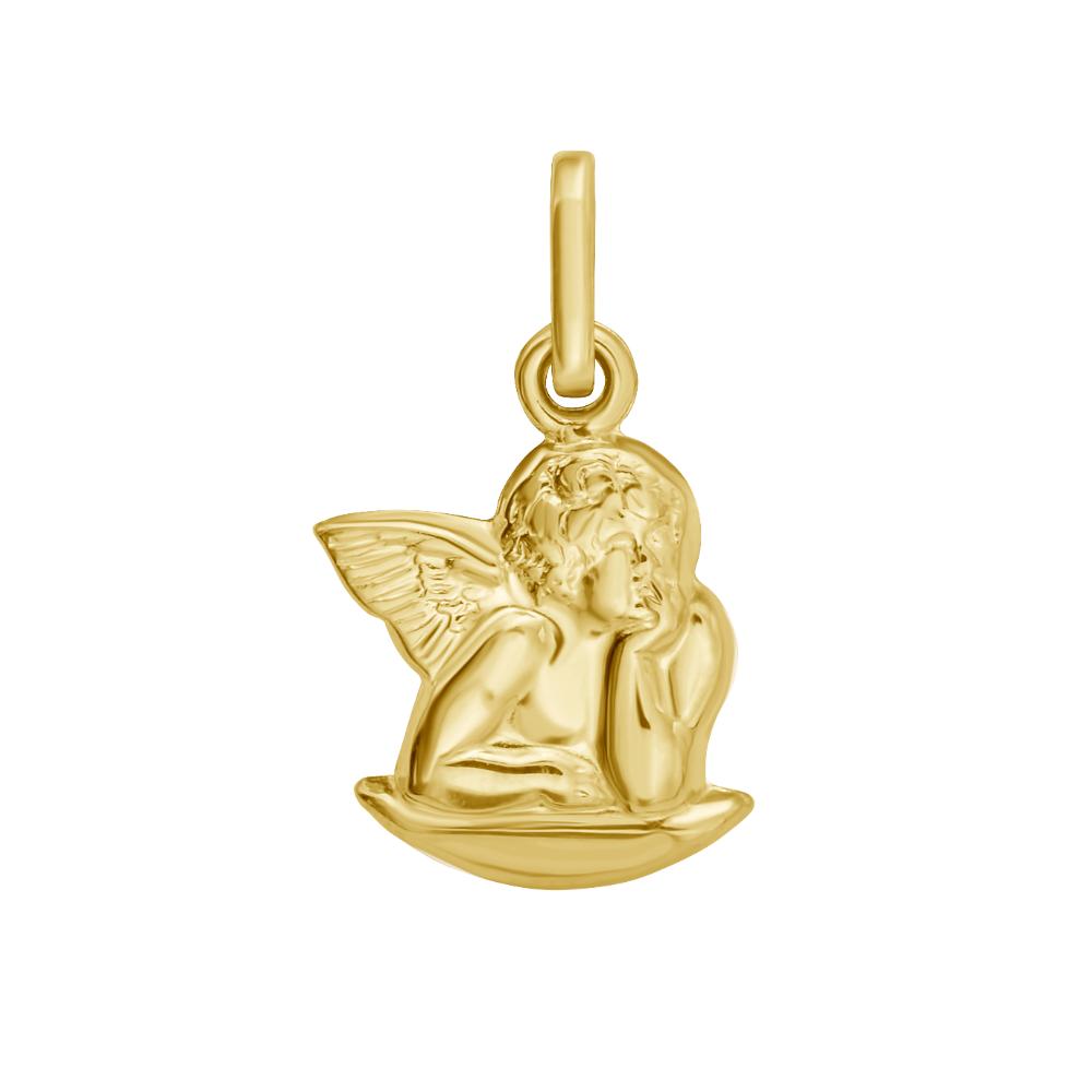 14K Gold Angel Charm Pendant Necklace for Women - Elegant Gift for Birthday, Christmas & Special Occasions | Perfect for Layering & Everyday Wear