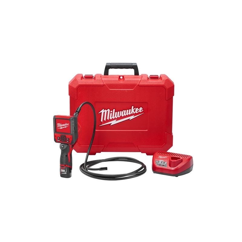 2316 21 M12 12V Lithium-Ion Cordless Drill Kit with 9 ft. Flex Spector - Perfect for DIY Projects, Home Repairs & Professional Construction Work