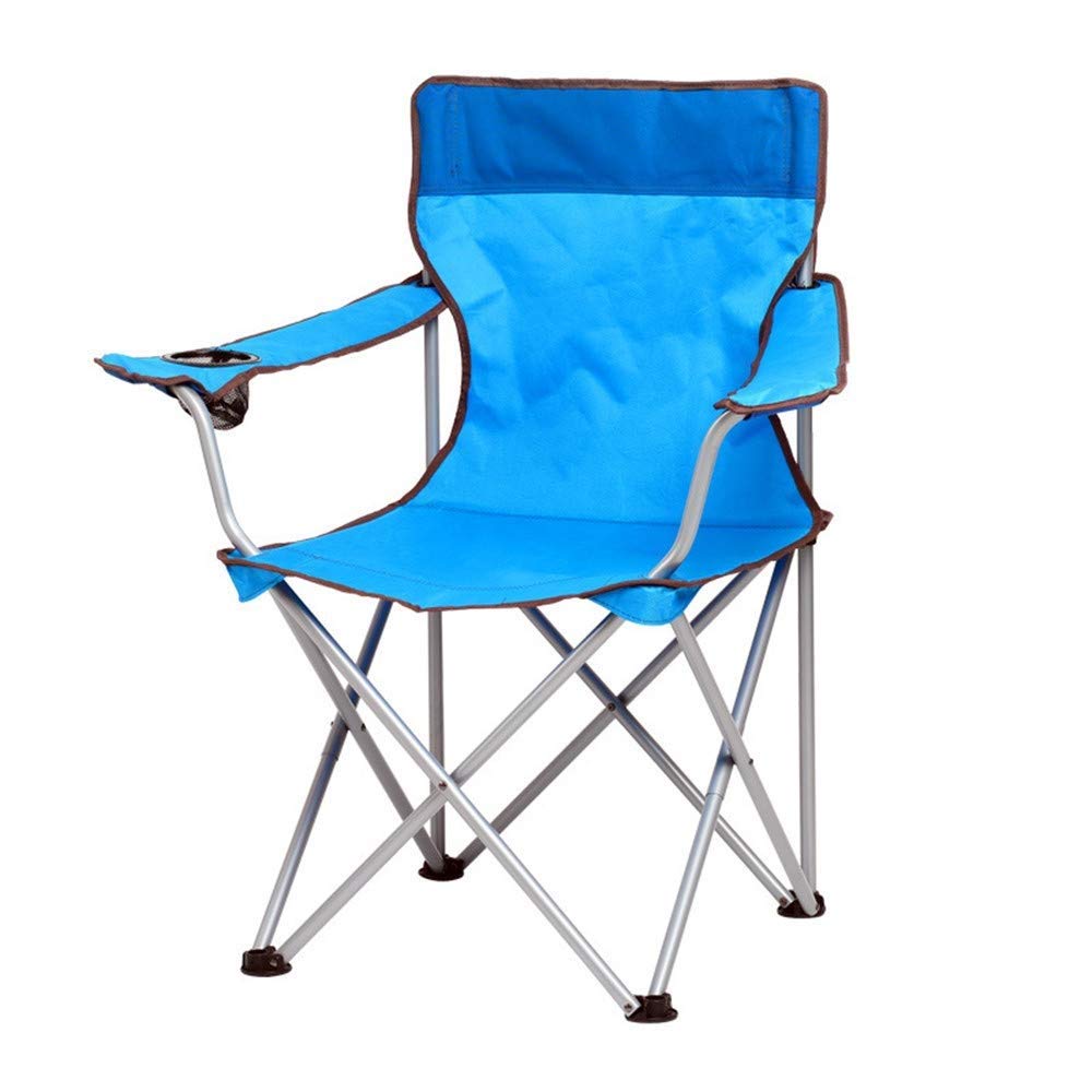 **High Back Folding Camping Chair with Armrest - Lightweight Portable Outdoor Stool for Beach, Fishing, Hiking, BBQ, Travel & Garden Relaxation - Perfect for Camping, Festivals, and Picnics**