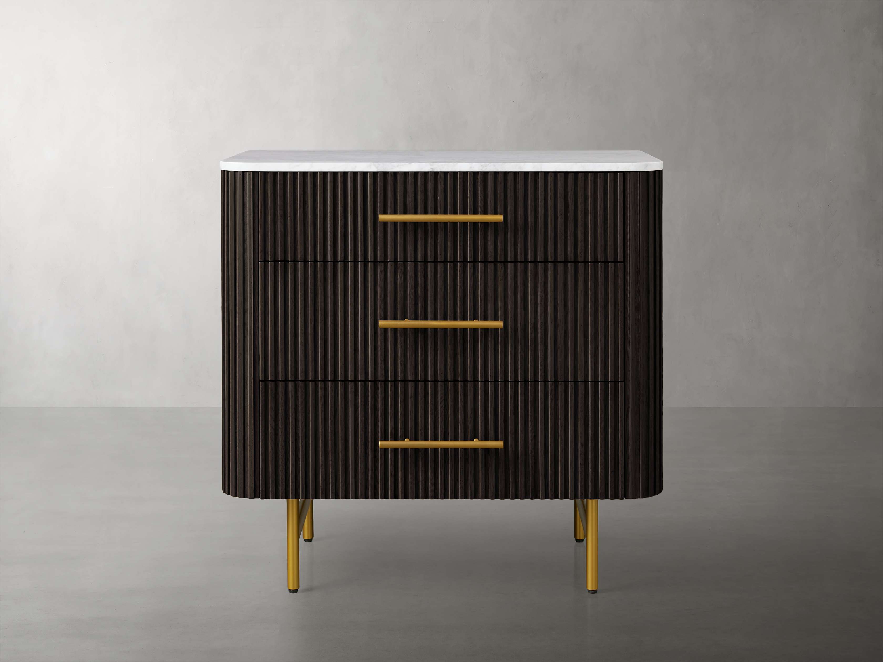Finnley 3-Drawer Chest - Modern Wooden Dresser for Bedroom & Nursery Storage - Perfect for Organizing Clothes, Toys, and Essentials