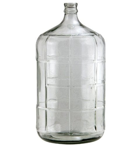 6 Gallon Clear Carboy - Food Grade Plastic Fermenter for Home Brewing Beer, Wine, Mead - Perfect for Fermentation, Storage & Aging Beverages