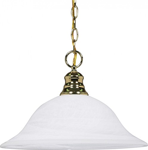 Polished brass/Alabaster Glass