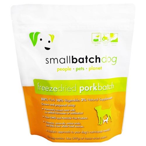 Premium Freeze-Dried Pork Sliders Dog Food - Small Batch, Grain-Free, All-Natural Treats for Training & Rewarding Your Pet