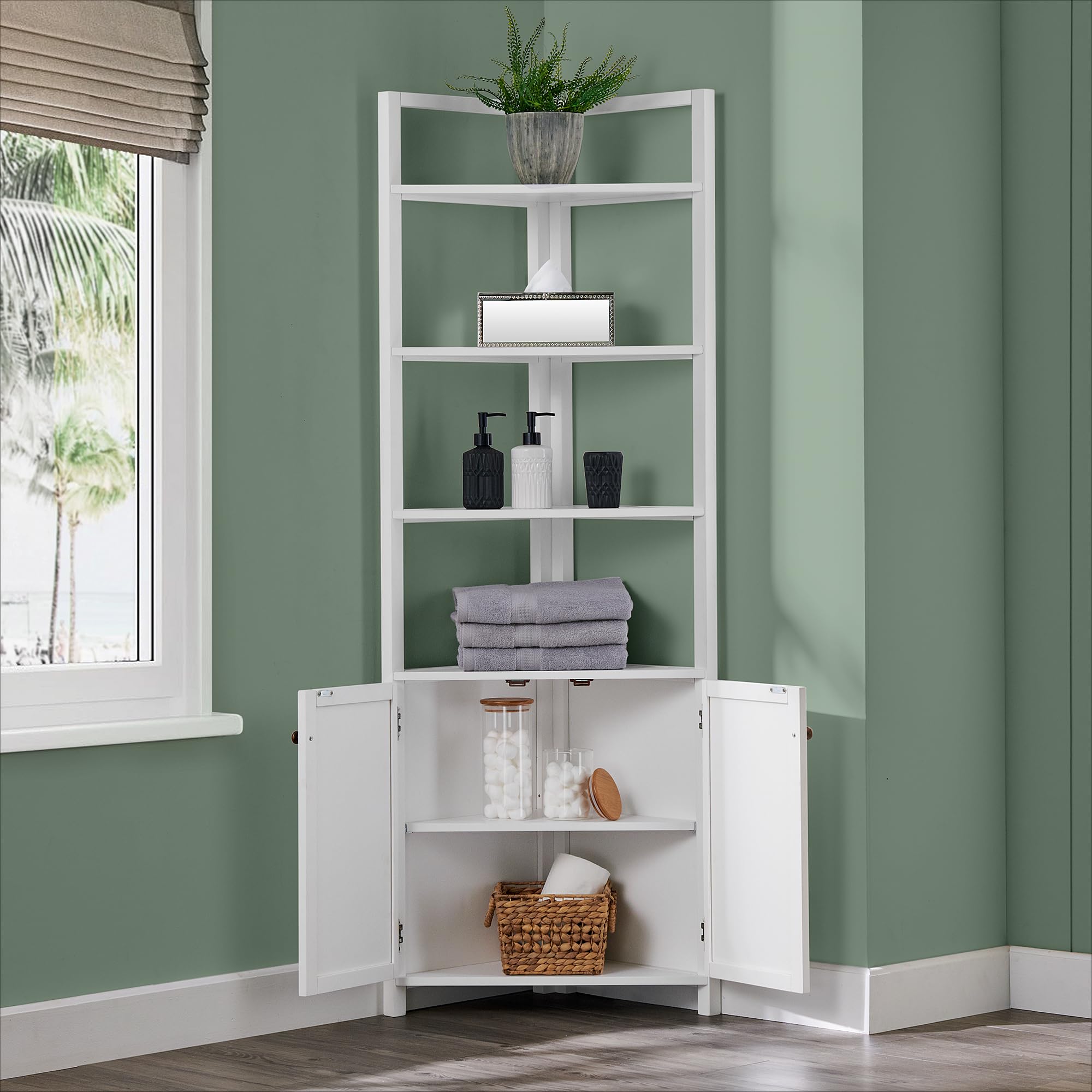 Alaterre Dover Corner Storage Cabinet - 25