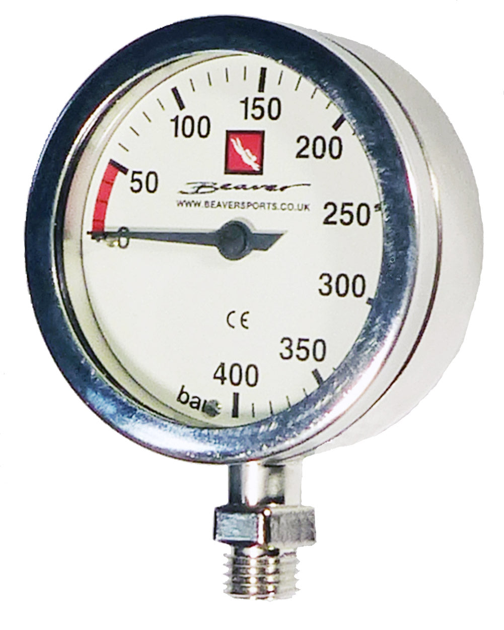 60mm Beaver 400 Bar High Pressure Gauge Capsule - Industrial Hydraulic System Monitoring | Oil, Gas & Water Pressure Measurement