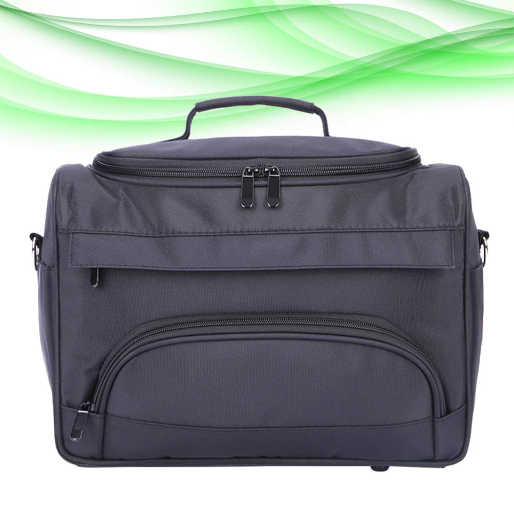 HOMSFOU Large Men's Travel Toiletry Bag - Barber Hairstyling Case & Makeup Organizer for Men - Durable Tote Storage Bag for Travel, Gym, and Business Trips
