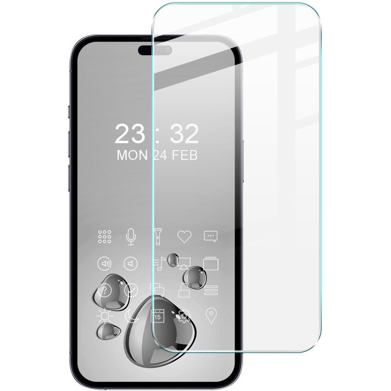 Premium Tempered Glass Screen Protector for iPhone 16 Plus - Shatterproof, HD Clear, Anti-Scratch - Perfect for Work, Travel & Everyday Protection