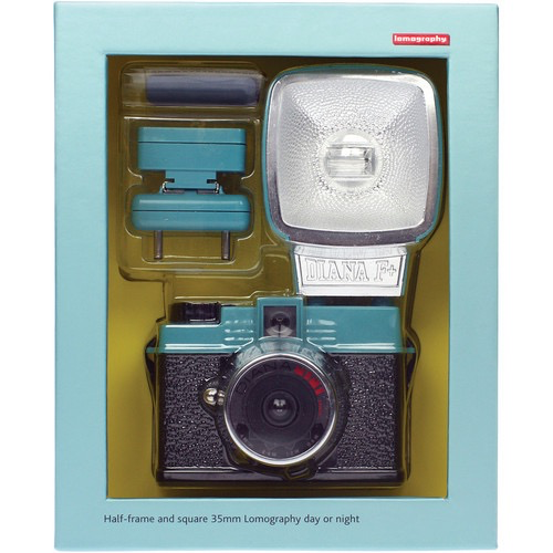 Lomography Diana Mini 35mm Film Camera with Built-in Flash - Perfect for Travel, Street Photography & Creative Shooting