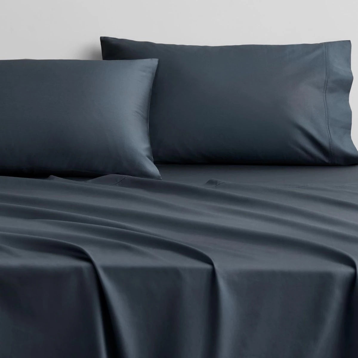 Luxury Egyptian Cotton Sateen Sheet Set - 800 Thread Count, Breathable & Soft Bedding - Queen Size, White - Perfect for Hotel-Style Comfort & Better Sleep
