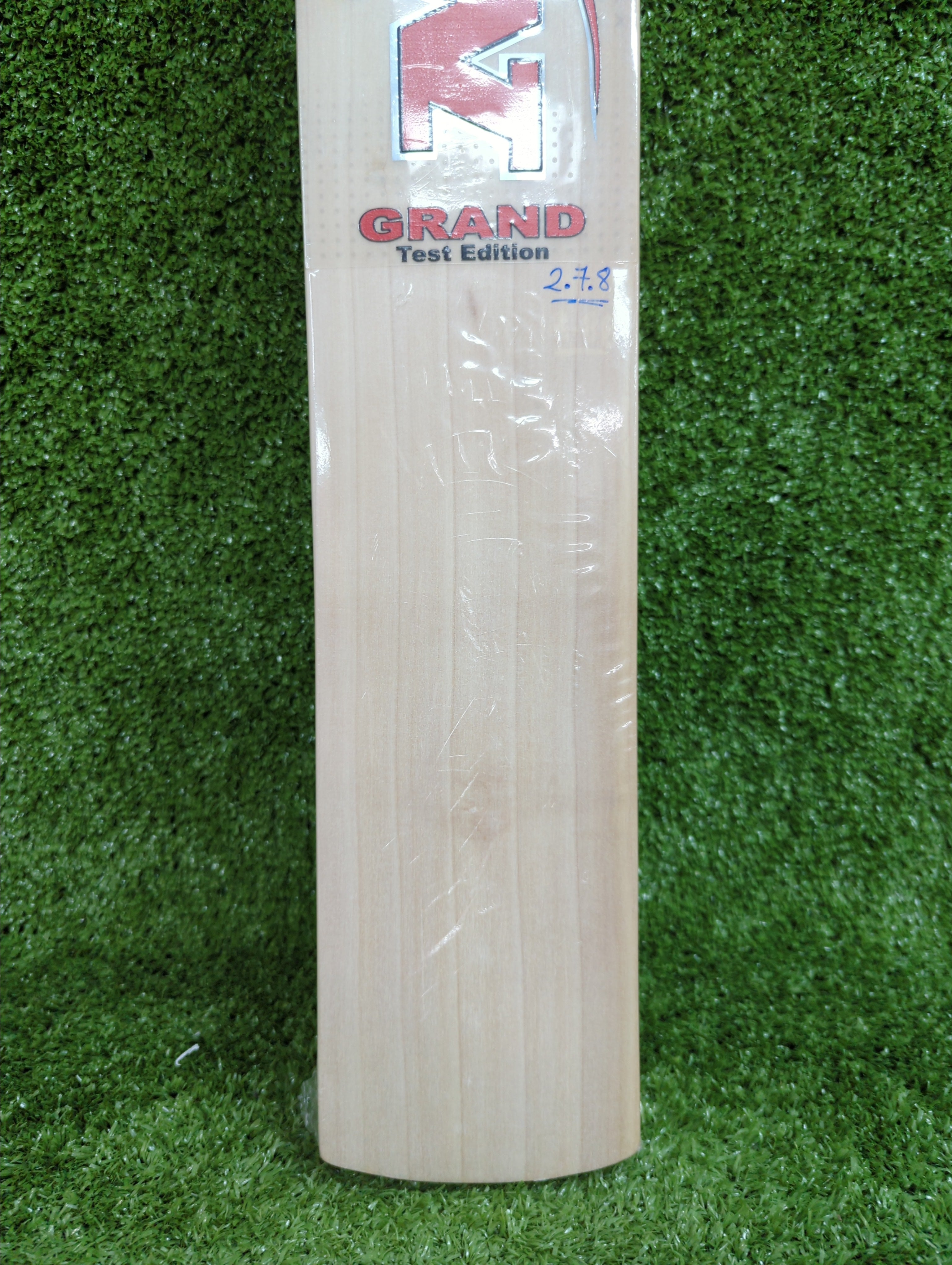 MRF Genius Grand Test Edition English Willow Cricket Bat - Premium Quality for Professional Players | Perfect for Test Matches & Competitive Cricket