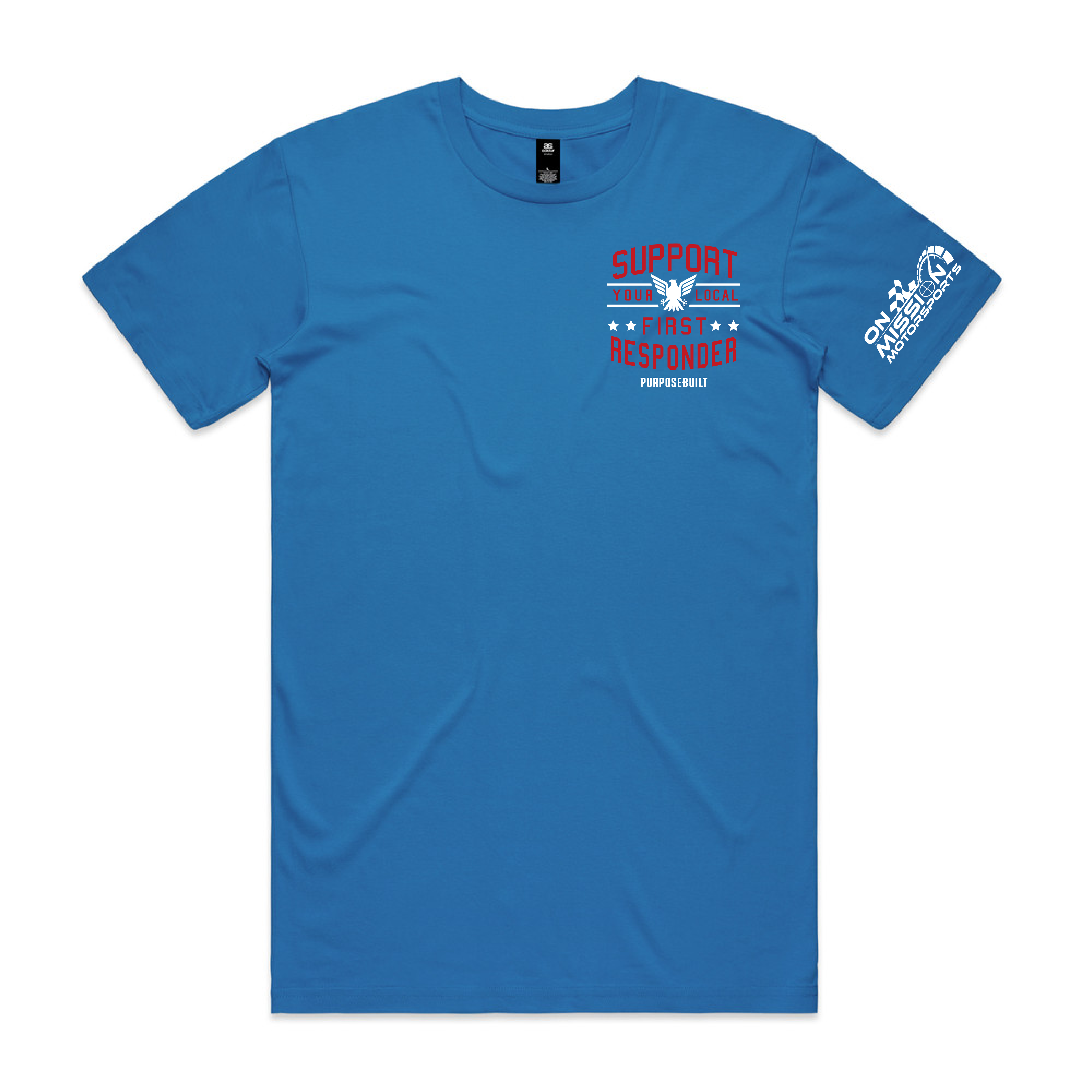 Youth Always on Call Limited Edition Royal Blue T-Shirt - Trendy Casual Wear for Teens & Young Adults