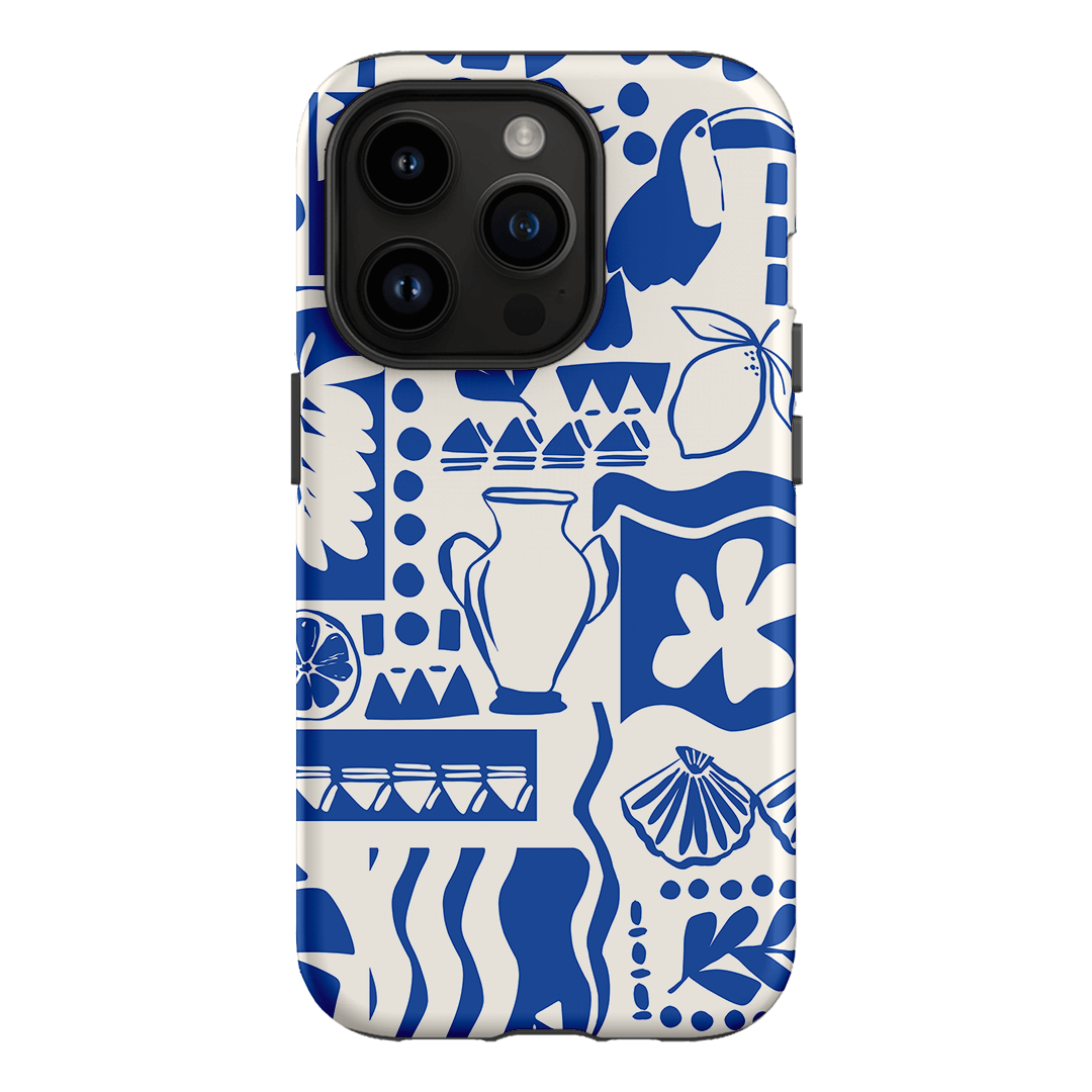 Toucan Blue Tropical Design Phone Case - Durable Protective Cover for iPhone & Samsung - Perfect for Beach Vacations & Summer Outings