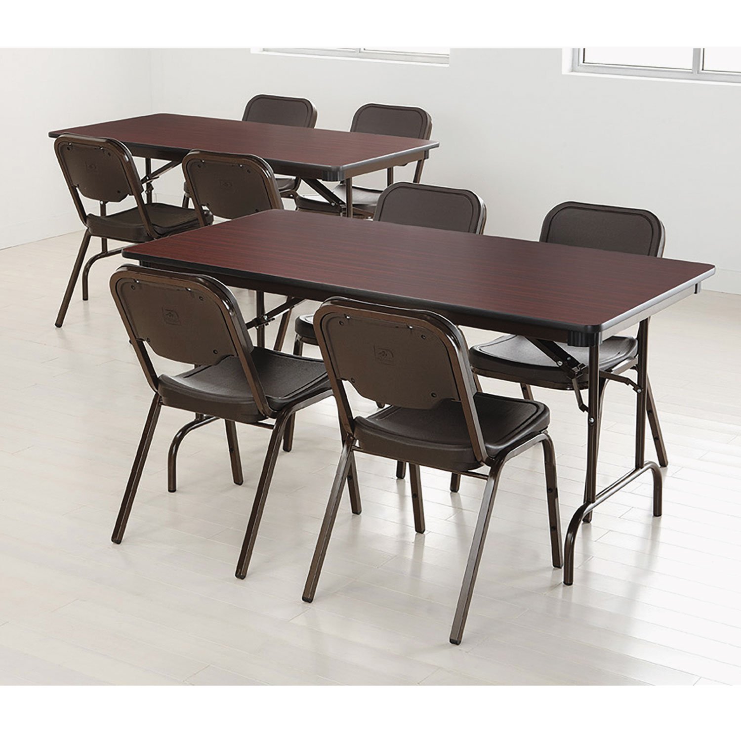 Premium Wood Laminate Folding Table - 60