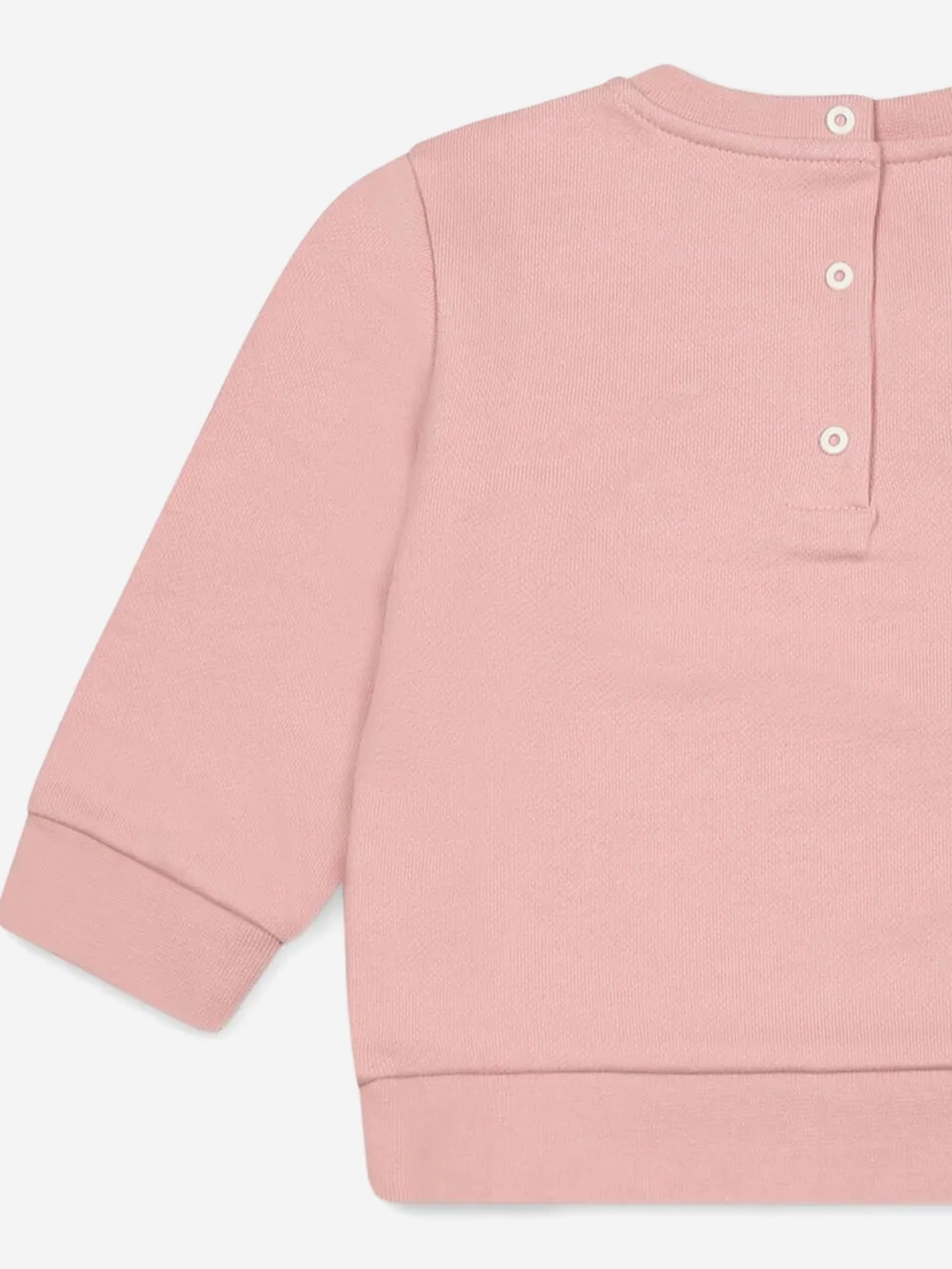 Pink Baby Girls Logo Sweatshirt - Cute & Comfortable Pullover for Toddler Girls - Perfect for Playdates, Daycare & Family Outings