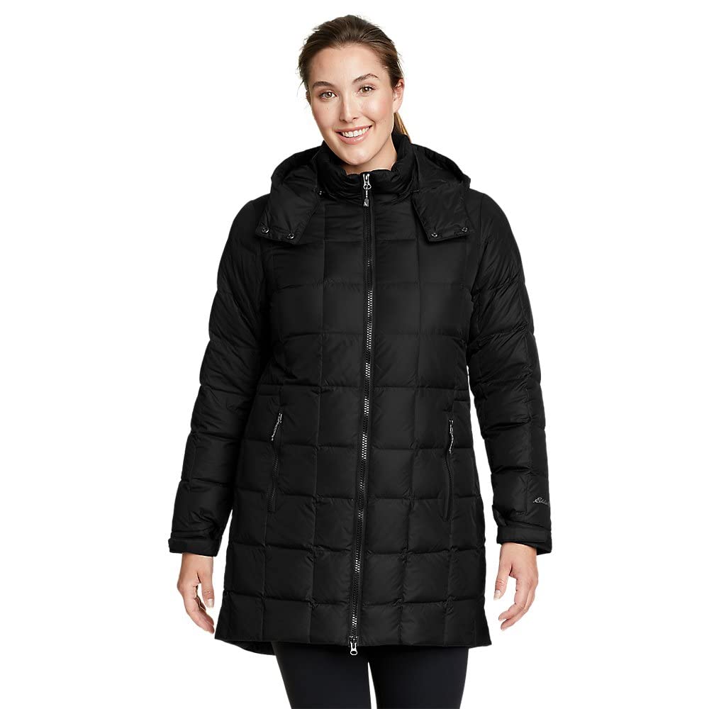 Eddie Bauer Women's Altamira Down Parka Jacket - Waterproof Winter Coat with Hood, Warm Insulated Outerwear for Cold Weather - Perfect for Snowboarding, Skiing & Everyday Winter Activities