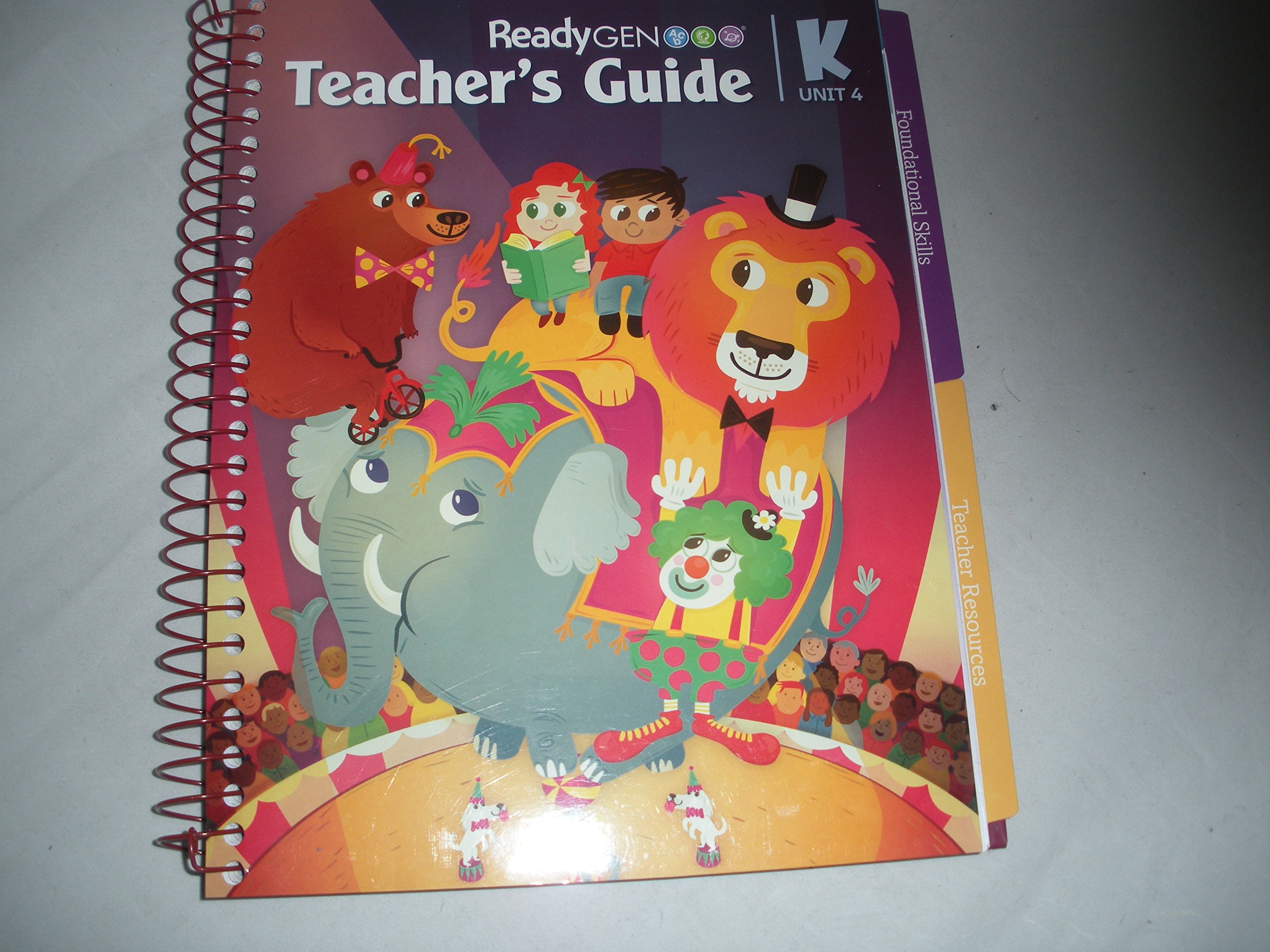 ReadyGen Teacher's Guide Grade K Unit 6 - Kindergarten Reading Curriculum Resource for Classroom & Homeschool Use