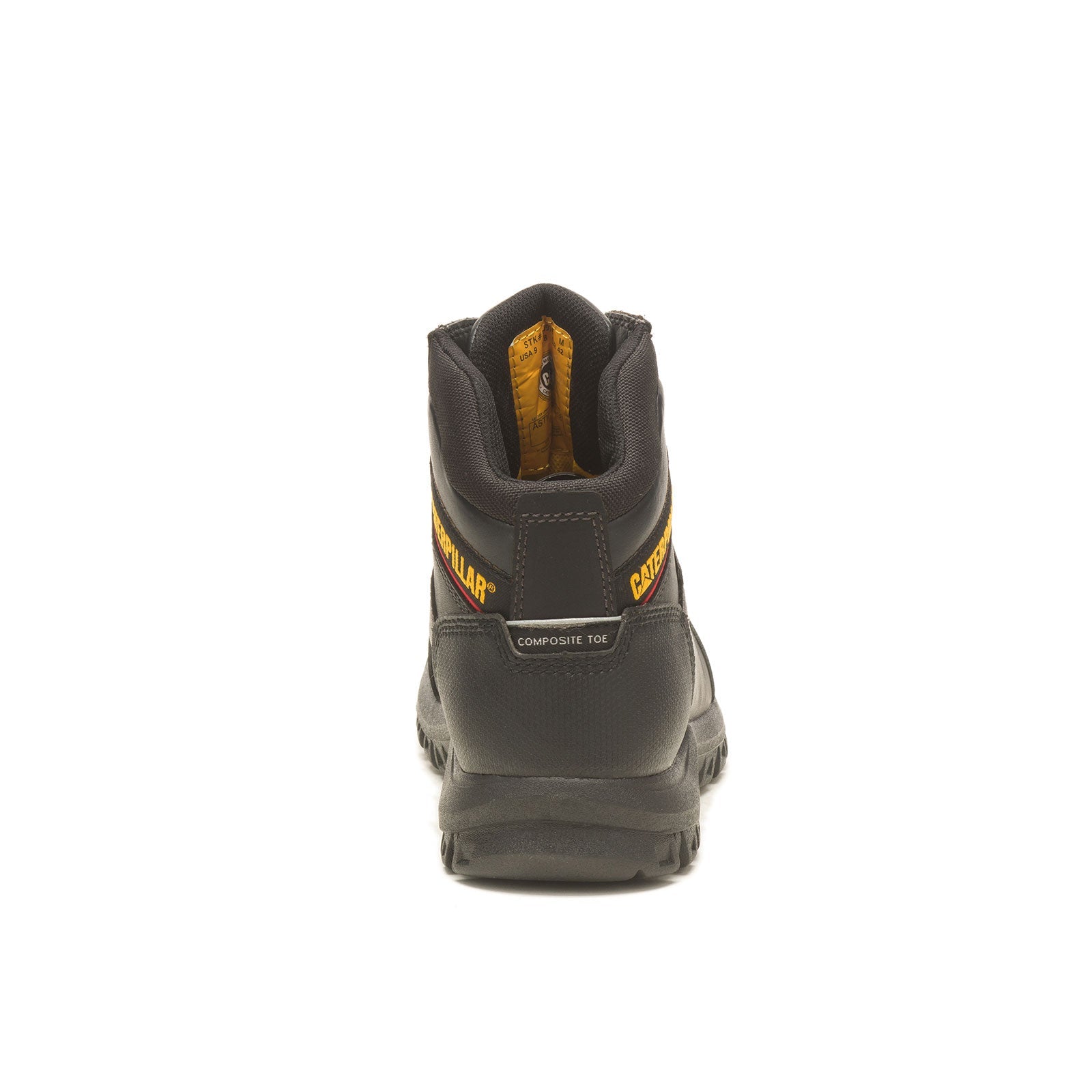 Waterproof Composite Toe Work Boots for Men - Black Safety Shoes for Construction, Warehouse & Outdoor Work