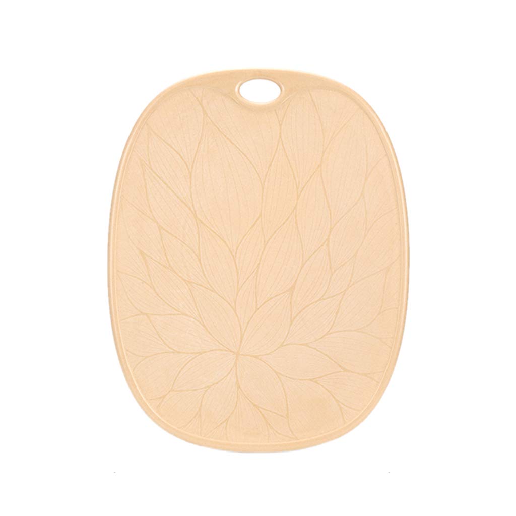Eco-Friendly Rice Husk Chopping Board with Juice Groove - Durable Kitchen Cutting Board for Baking, Spaghetti, Meat & Vegetables | Non-Slip, Easy to Clean | Perfect for Home Cooking & Meal Prep