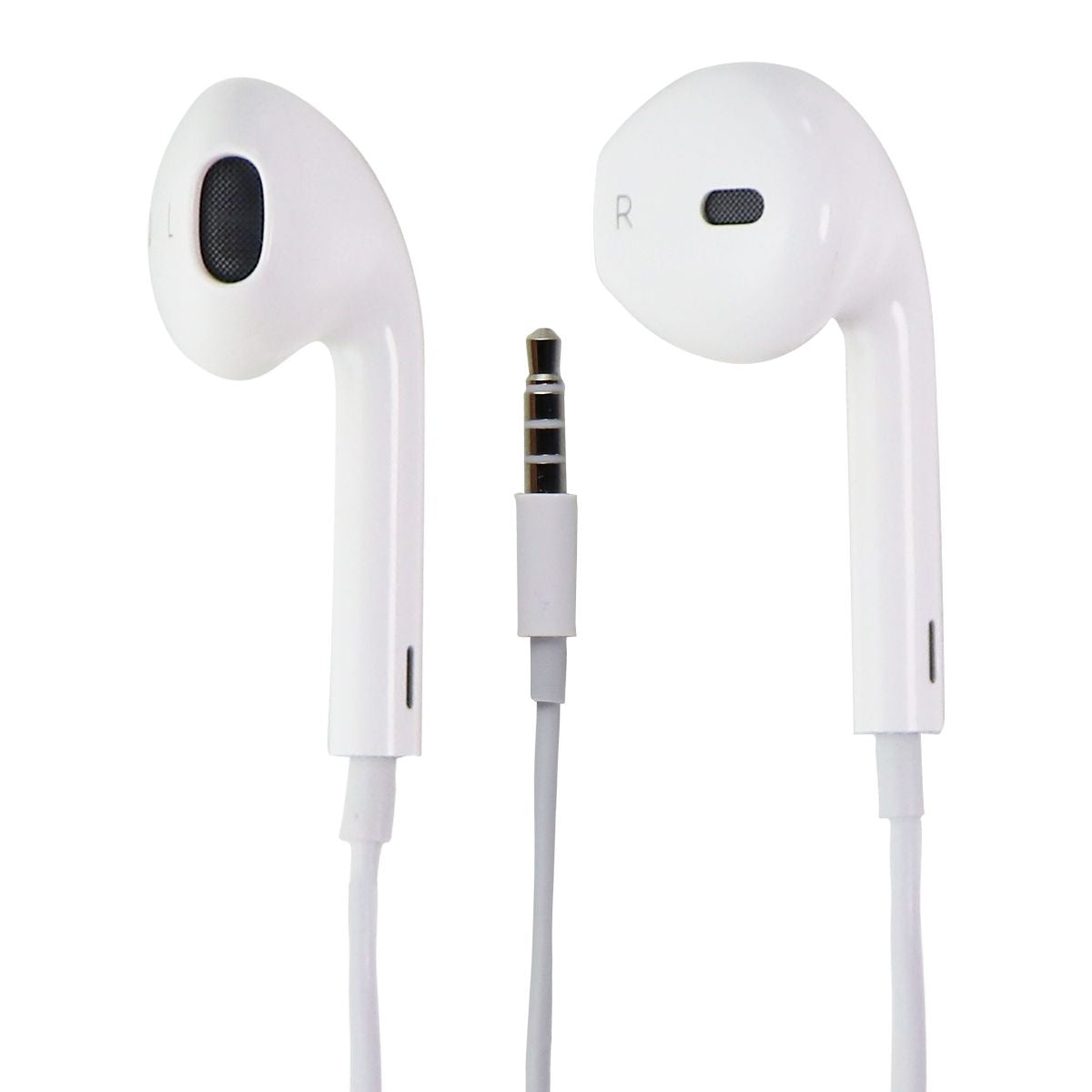 Original Apple 3.5mm Earbud Headphones - White (No Mic Version) for iPod & iPhone - Perfect for Music, Workouts & Travel