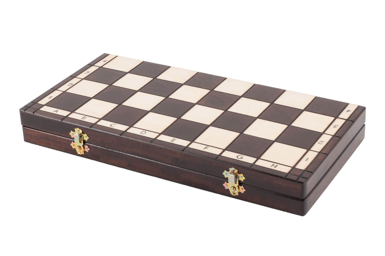 Premium Scandinavian Travel Chess Set & Board - Portable Folding Wooden Chess Game for Adults & Kids - Perfect for Camping, Travel, and Outdoor Adventures