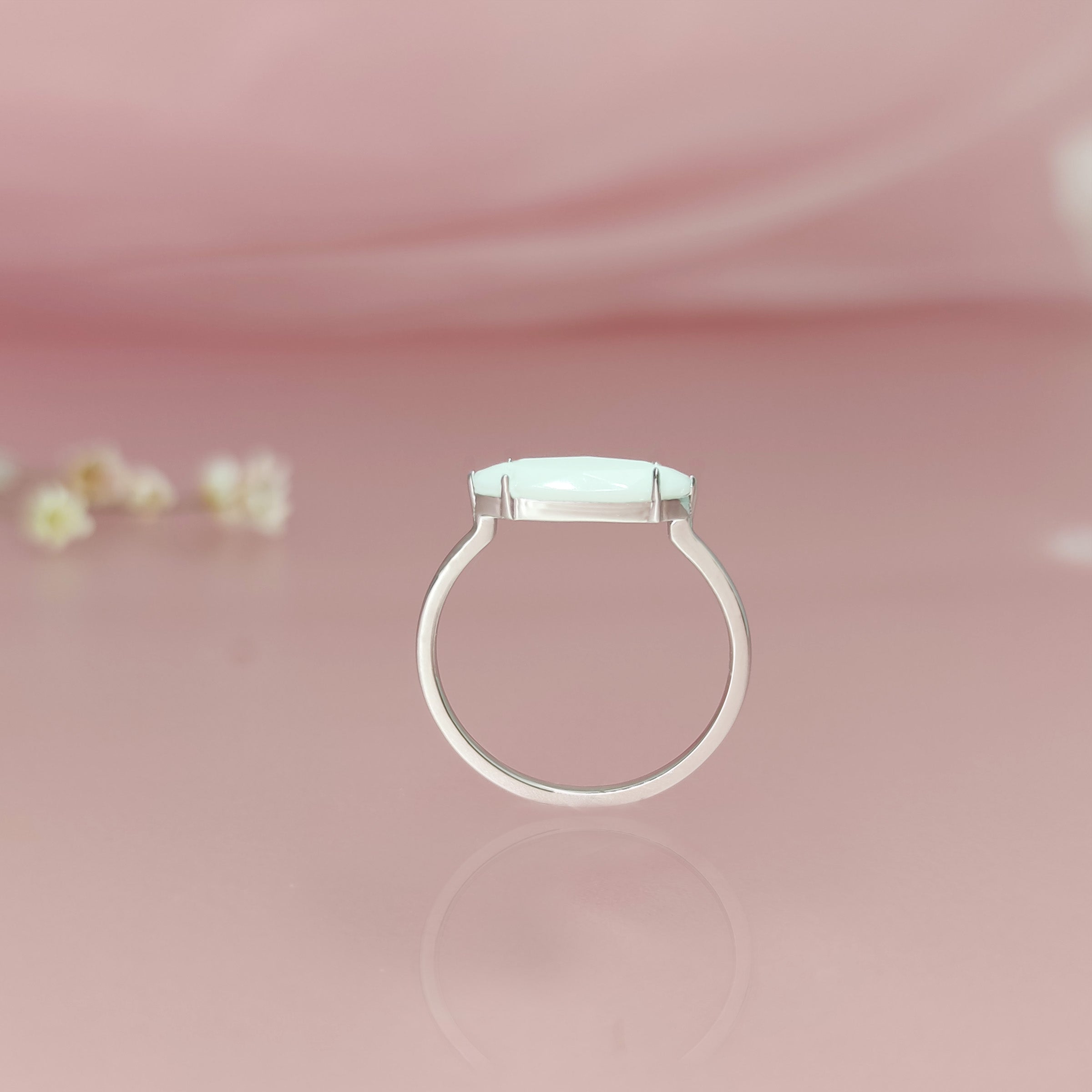 Sterling Silver Breastmilk Ring for Moms - Keepsake Jewelry to Preserve Precious Memories - Perfect for Nursing Mothers, Breastfeeding Gifts & Postpartum Recovery