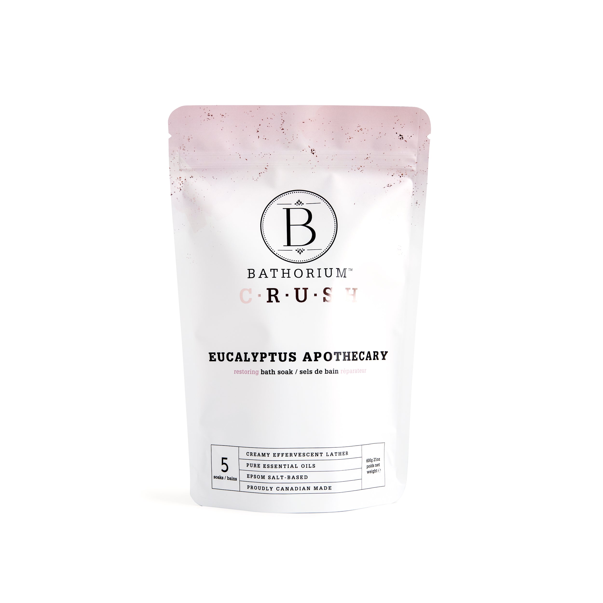 Organic Eucalyptus Apothecary Jar with Crushed Leaves - Perfect for Aromatherapy, Bath Soaks & Home Decor