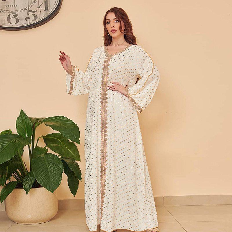 Elegant Eid Dress for Women - 11 Stunning Color Options | Middle Eastern Turkish Moroccan Style Luxury Caftan Kaftan | Perfect for Eid Celebrations, Weddings & Special Occasions