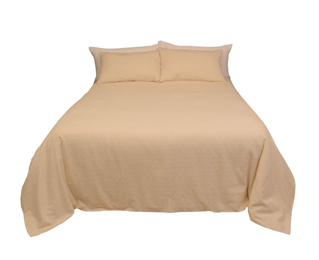 BIO SLEEP CONCEPT Natural Clay Duvet Cover Set with Sham - Queen Size | Hypoallergenic & Breathable Bedding for Better Sleep | Perfect for Allergy Sufferers & Hot Sleepers
