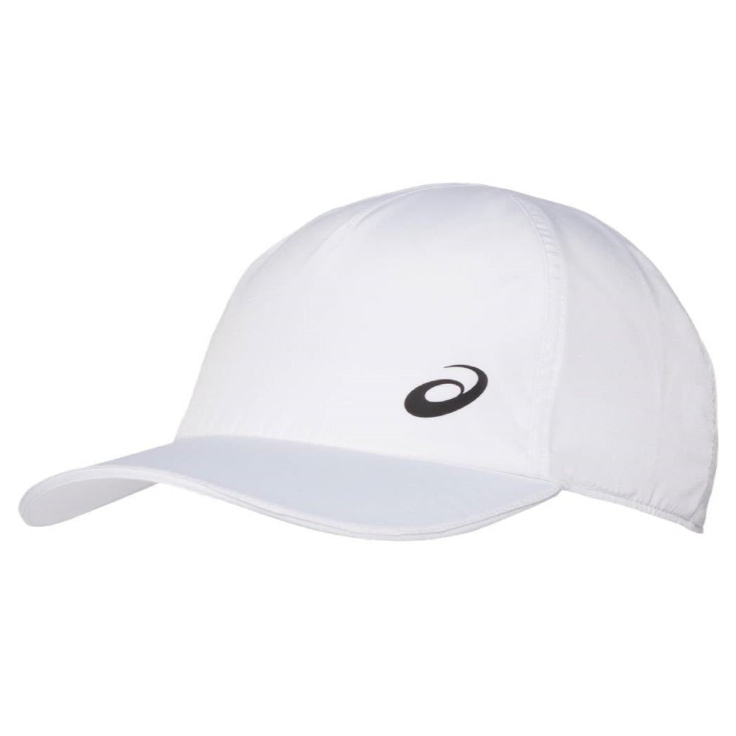 ASICS Performance Unisex Running Cap - Breathable Sun Hat for Men & Women - White Sports Hat for Jogging, Hiking & Outdoor Activities