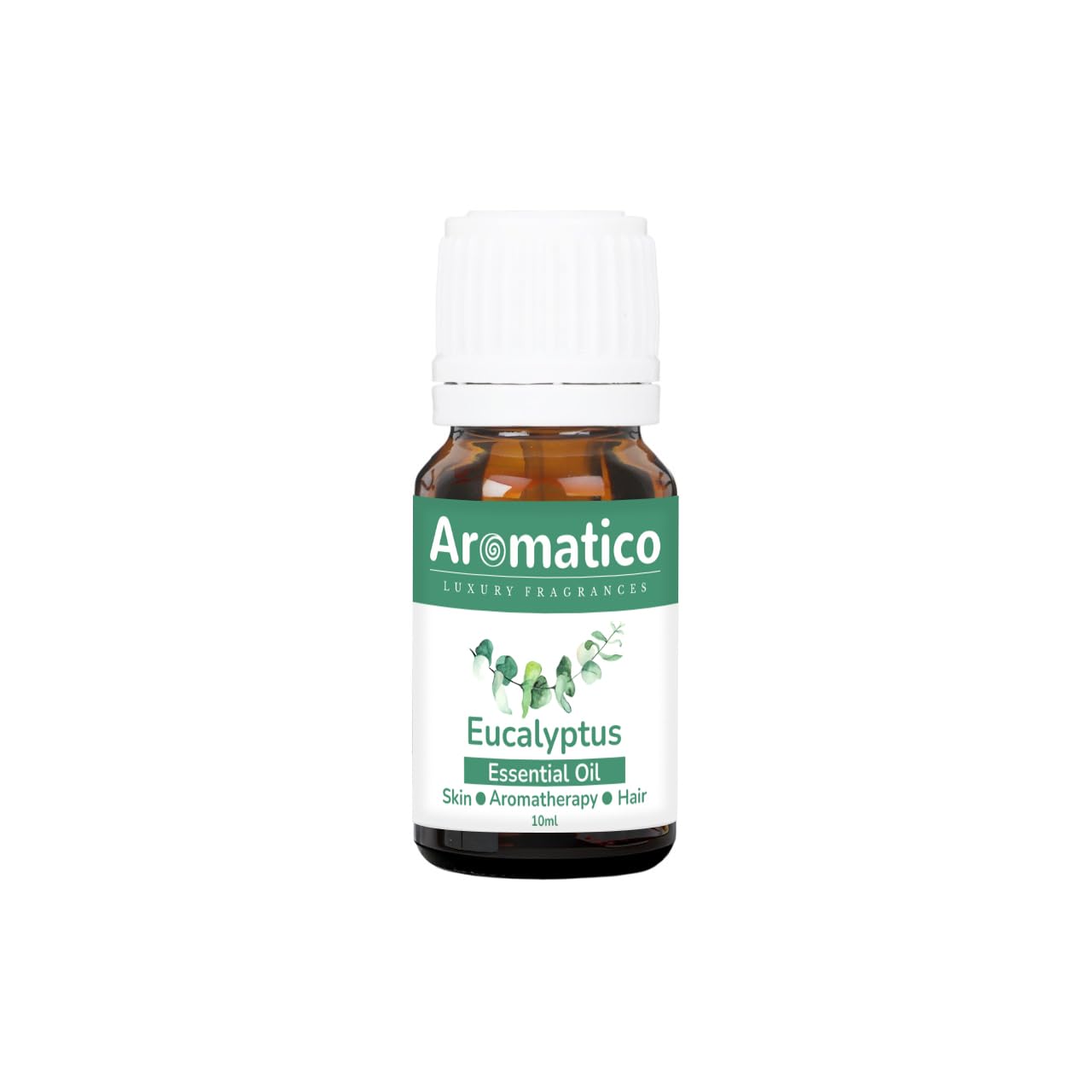 **Aromatherapy Eucalyptus Essential Oil - 100% Pure Therapeutic Grade for Steam Inhalation, Massage, Relaxation & Skin Care | Natural Mosquito Repellent & Hair Treatment | Use in Diffuser, Bath or DIY Beauty - 10ml**