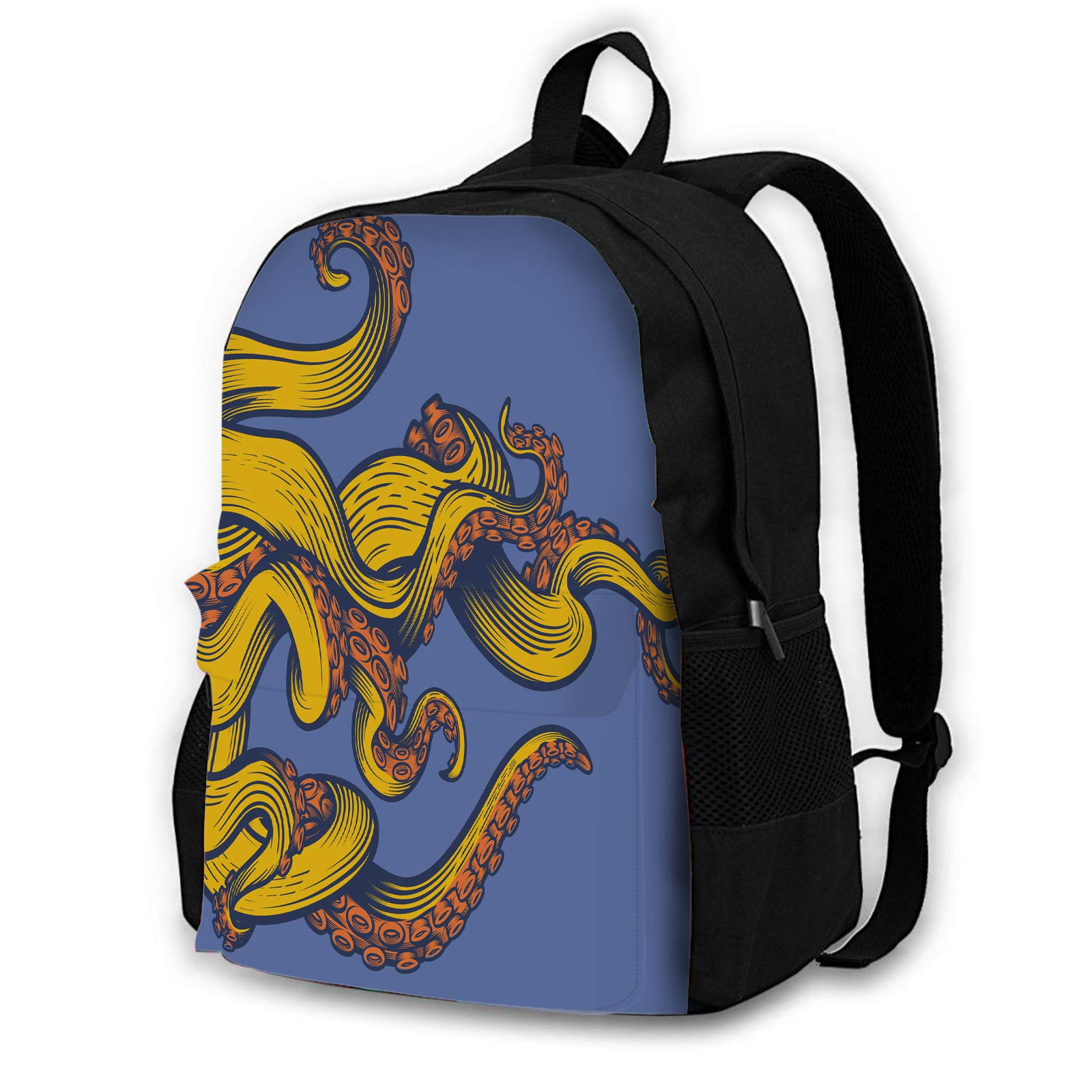 HGOD DESIGNS Octopus Tentacle Backpack for Men & Women - Stylish Travel Backpack for Hiking, School & Daily Use