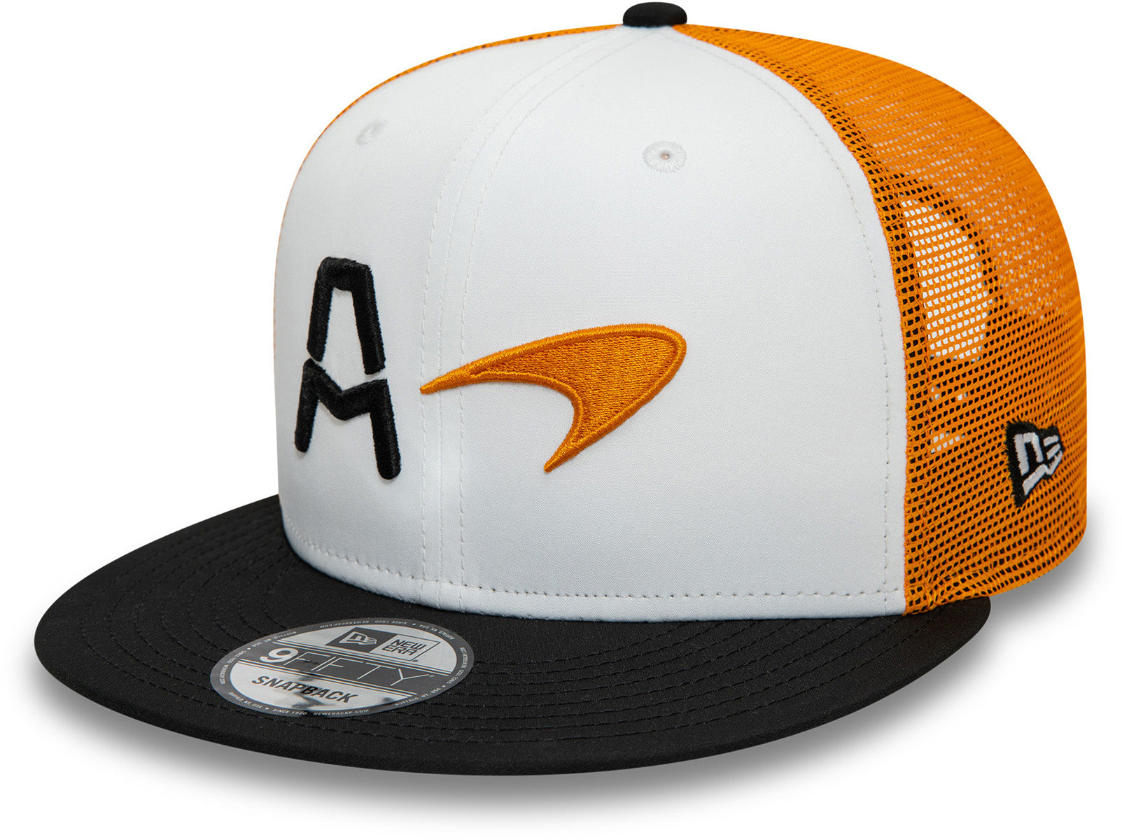 Arrow McLaren IndyCar New Era 9Fifty Snapback Cap - Official Team Logo, Adjustable White Hat for Racing Fans & Motorsport Enthusiasts - Perfect for Race Day, Car Shows & Casual Wear