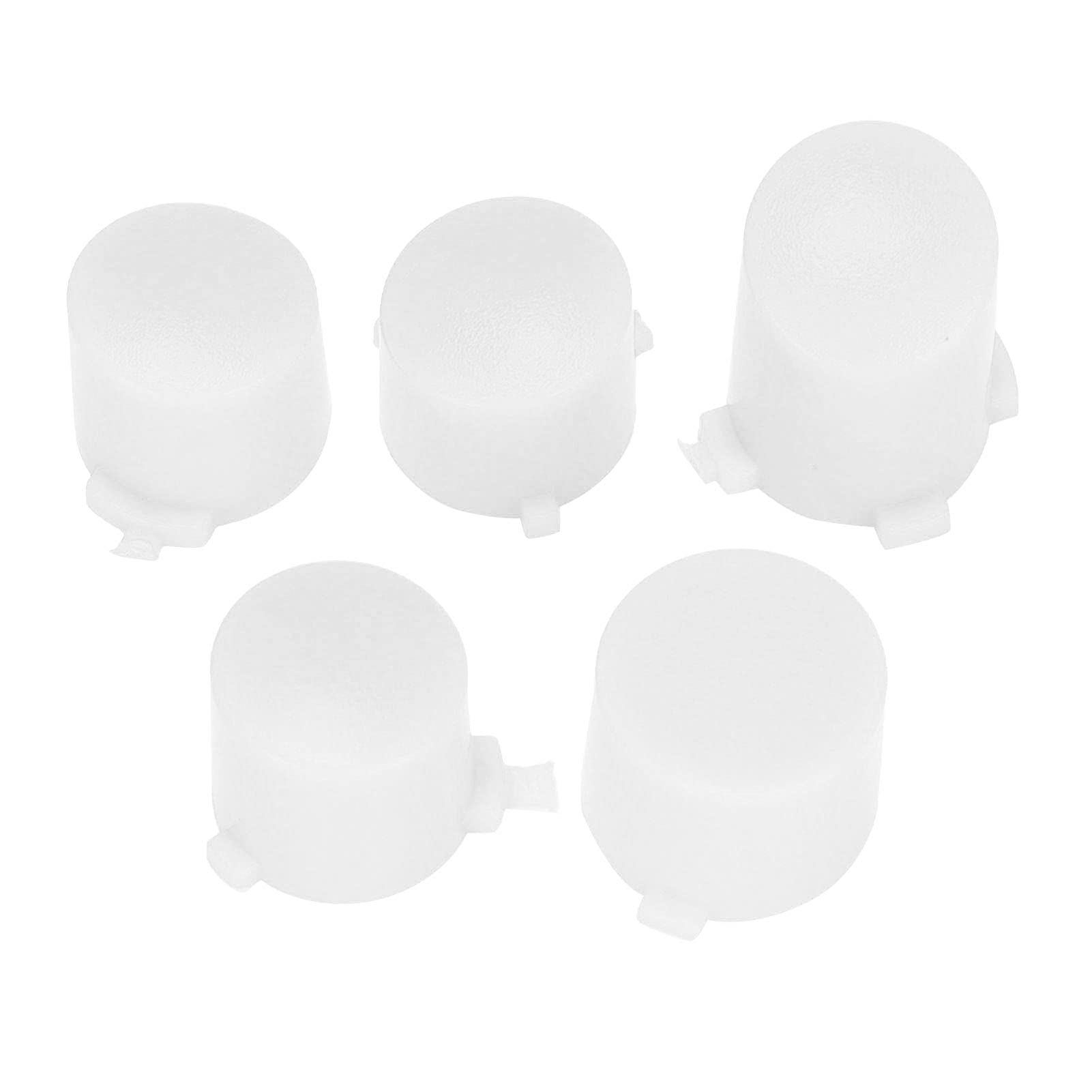 Complete Game Controller Button Set for Series (White) - Replacement Parts for Enhanced Gaming Experience