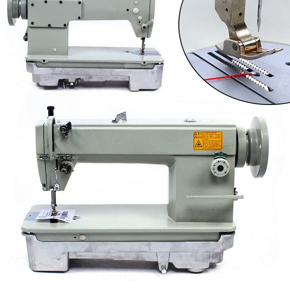 Heavy Duty Sewing Machine for Leather, Jeans & Fabrics - Portable Multifunctional Quilting Machine with Automatic Stitching & Accessory Kit | Perfect for DIY Projects, Upholstery, Tents & Clothing Repair