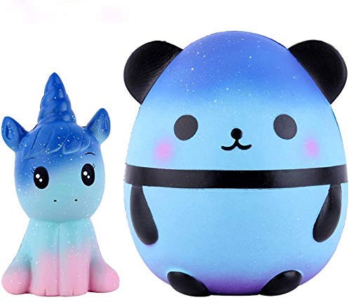 Galaxy Squishies Unicorn Panda - Kawaii Stress Relief Toys for Kids